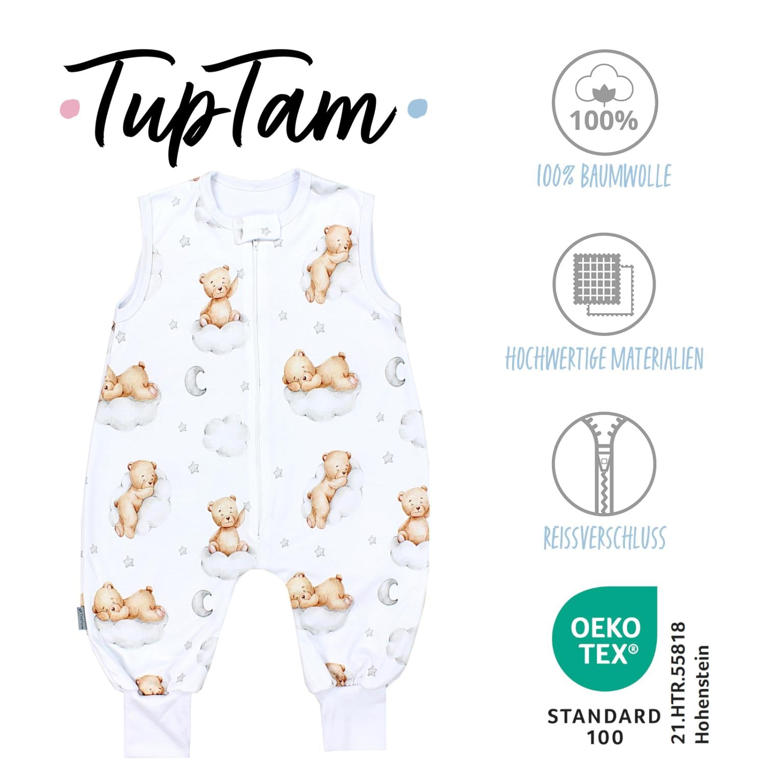Schlafsack mit Beinen 0.5 TOG