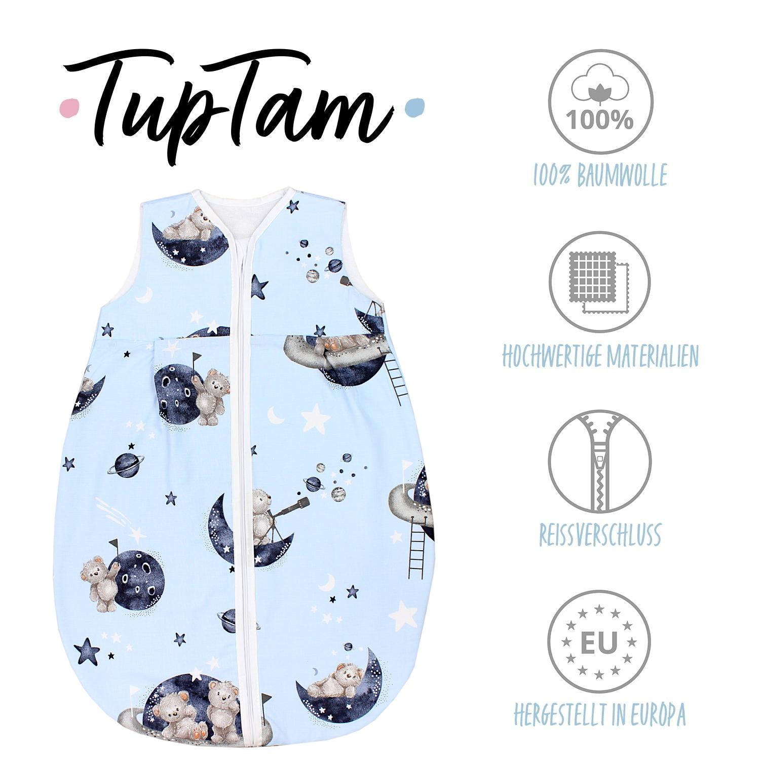 Kugelschlafsack ohne Ärmel 0.5 TOG