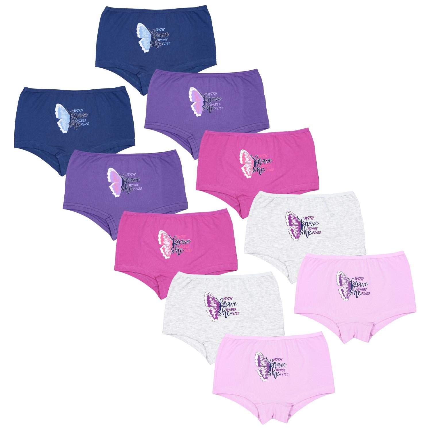 Mädchen Shorts 10er Set