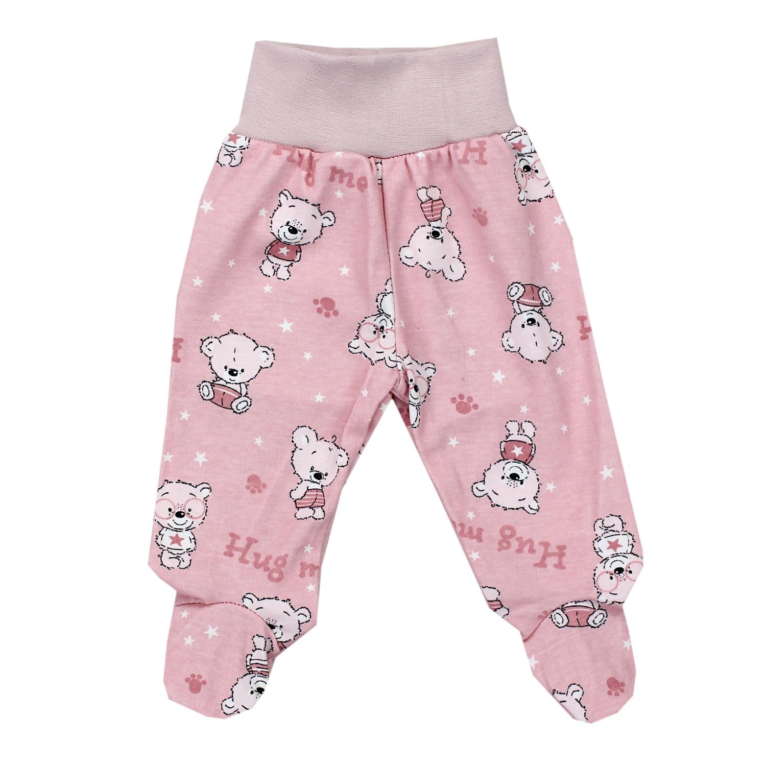 Strampelhose mit Fuß - 5er Set