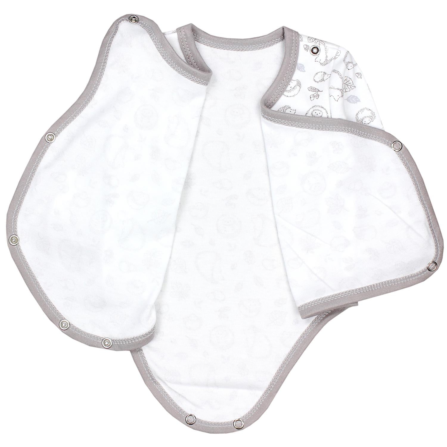 Langarm Wickelbody - 5er Set