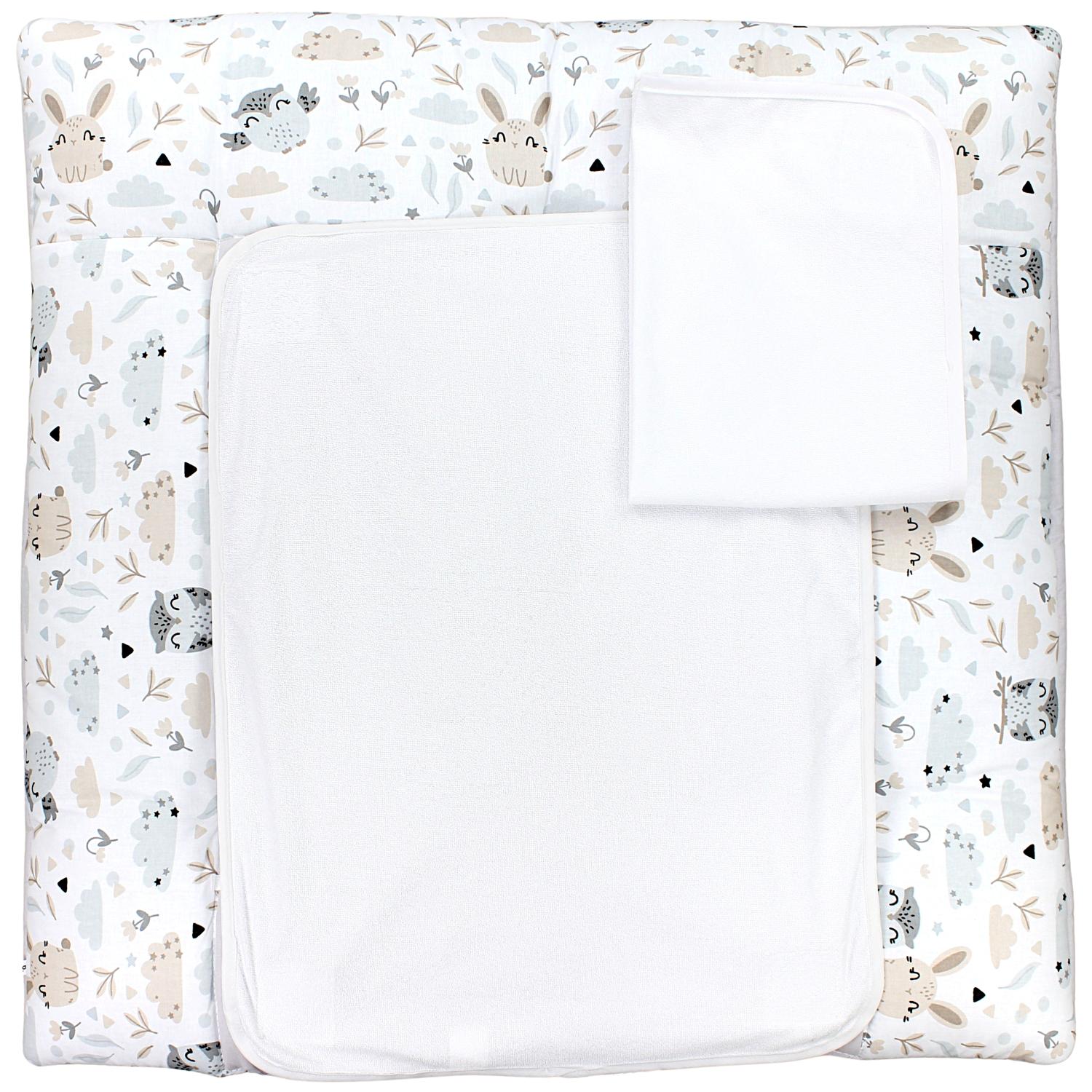 Wickelauflage (inkl. 2 Frotteebezüge)