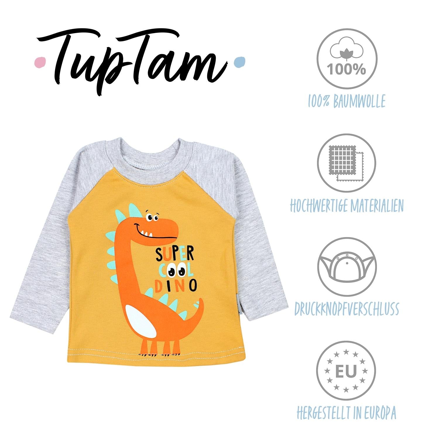 Langarmshirt - 5er Set