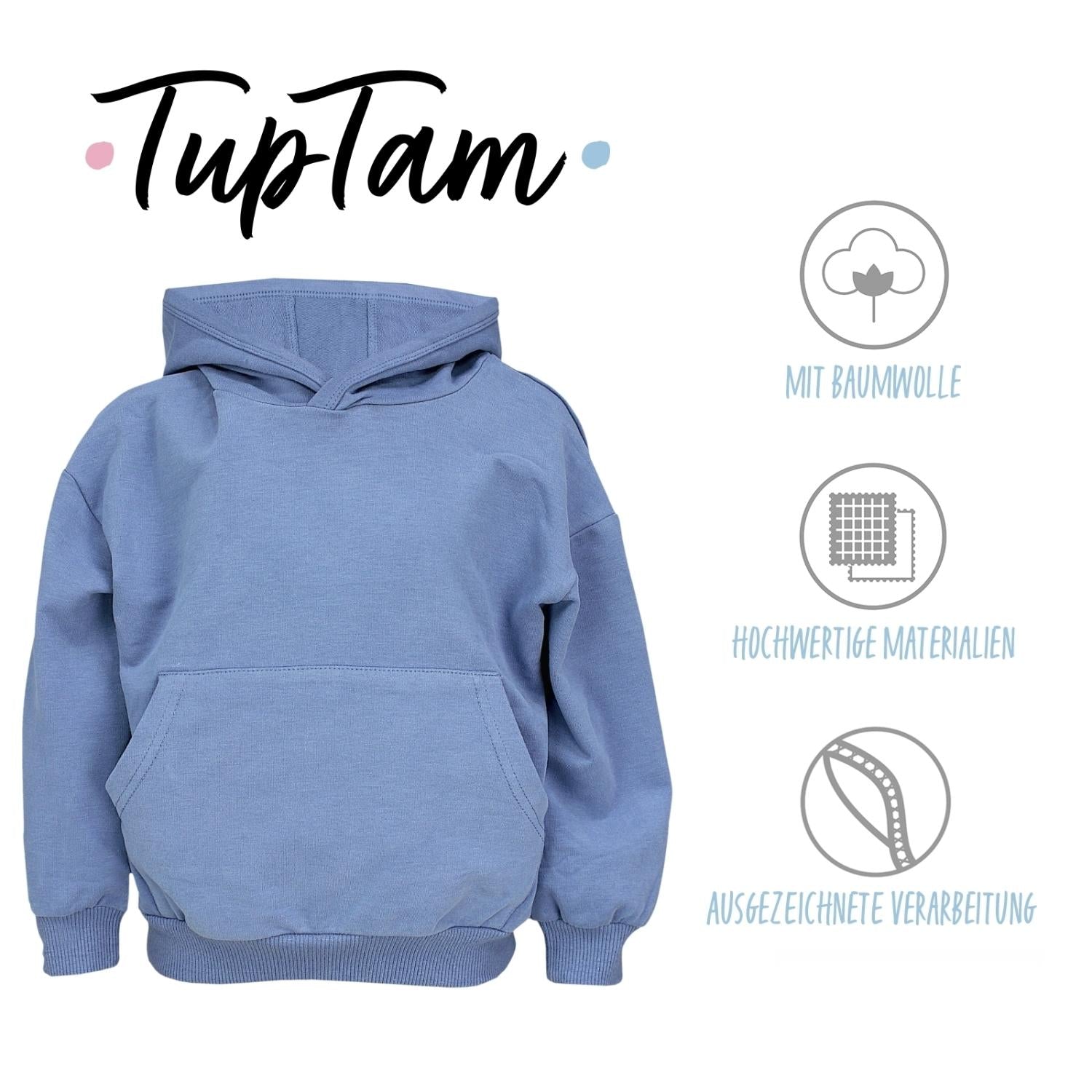 Hoodie Sweatshirt Bio- Baumwolle