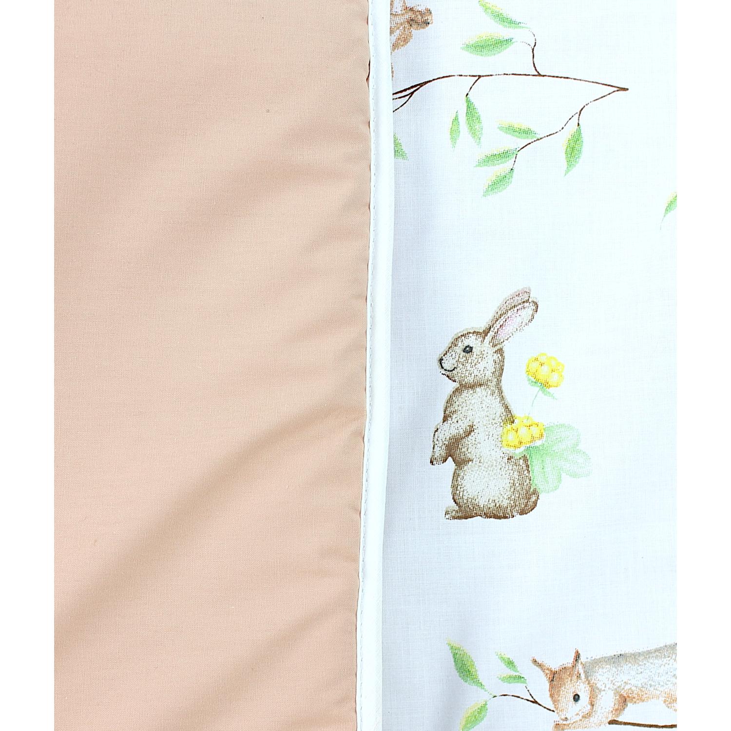 Gepolsterte XXL Krabbeldecke 120 x 120 cm