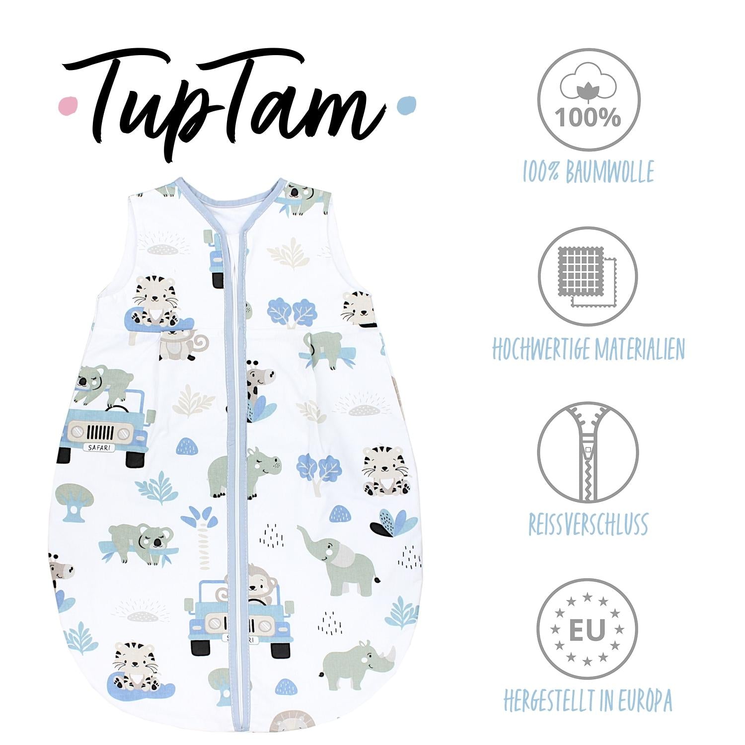 Kugelschlafsack ohne Ärmel 0.5 TOG