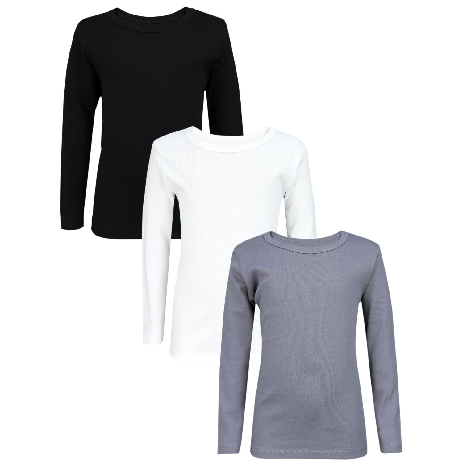 Unterhemd Langarm - 3er Set