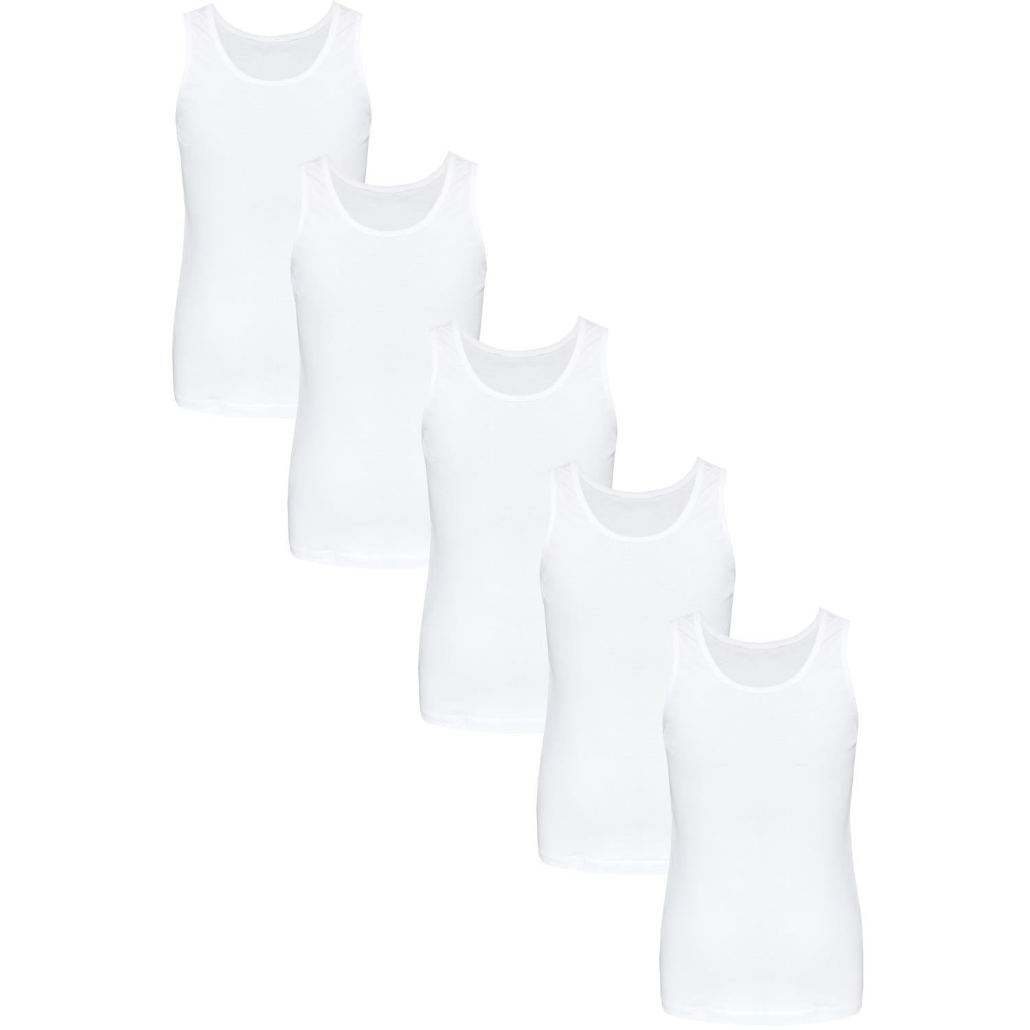 Unterhemd Ärmellos - 5er Set