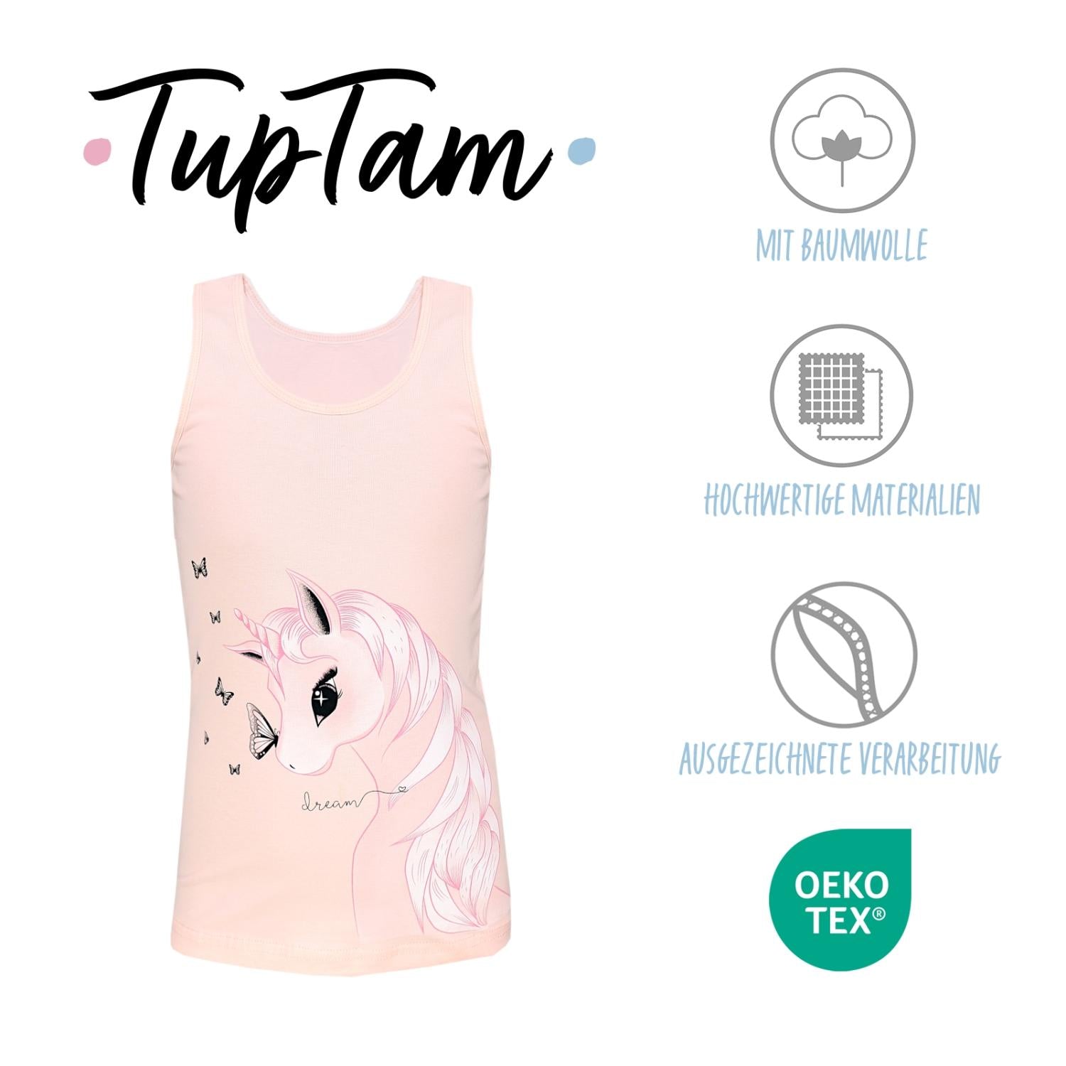 Unterhemd Ärmellos - 5er Set