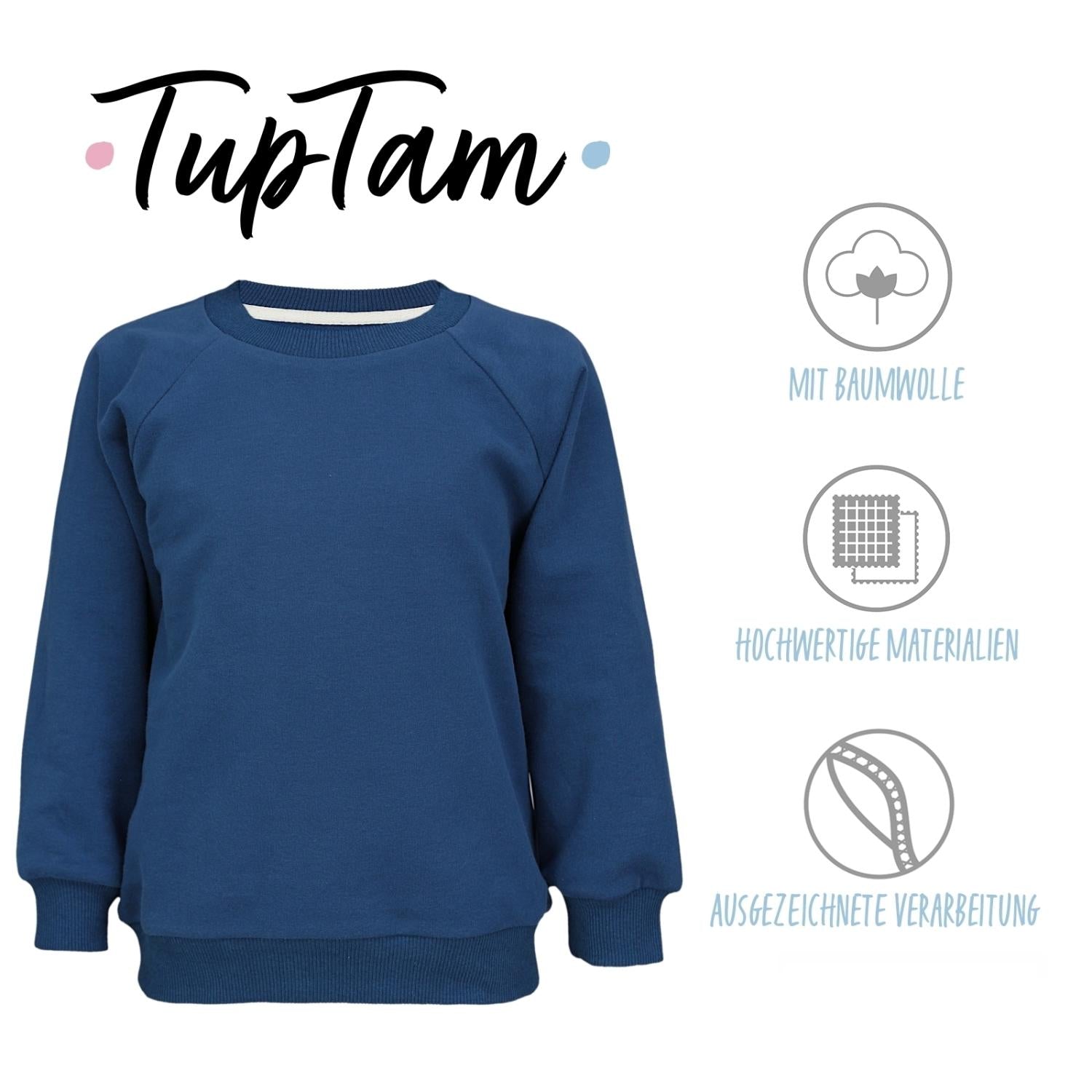 Sweatshirt Bio- Baumwolle