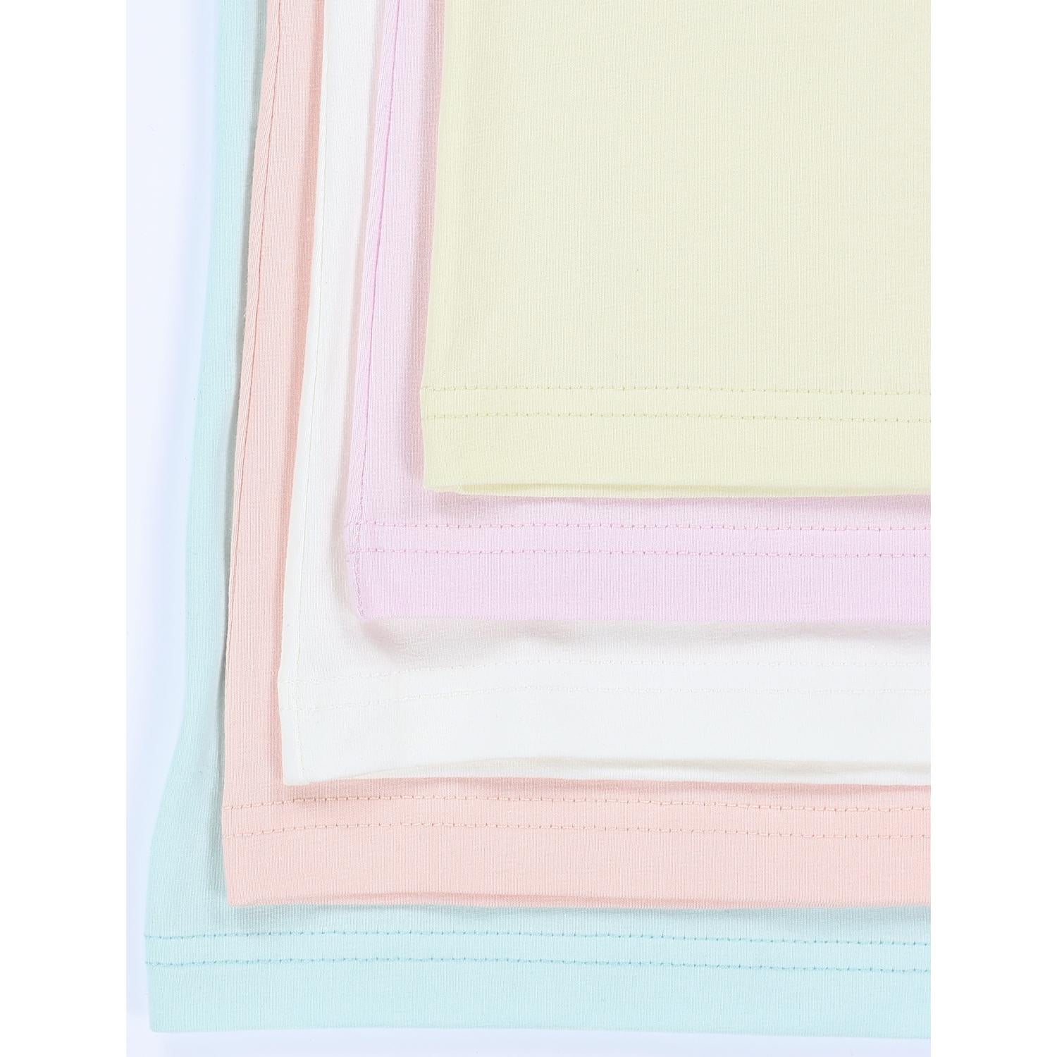 Unterhemd Ärmellos - 5er Set