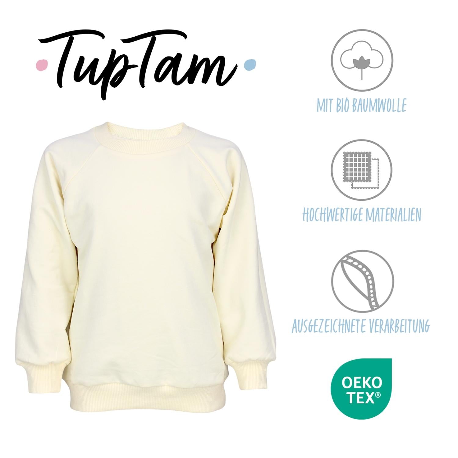Sweatshirt Bio- Baumwolle