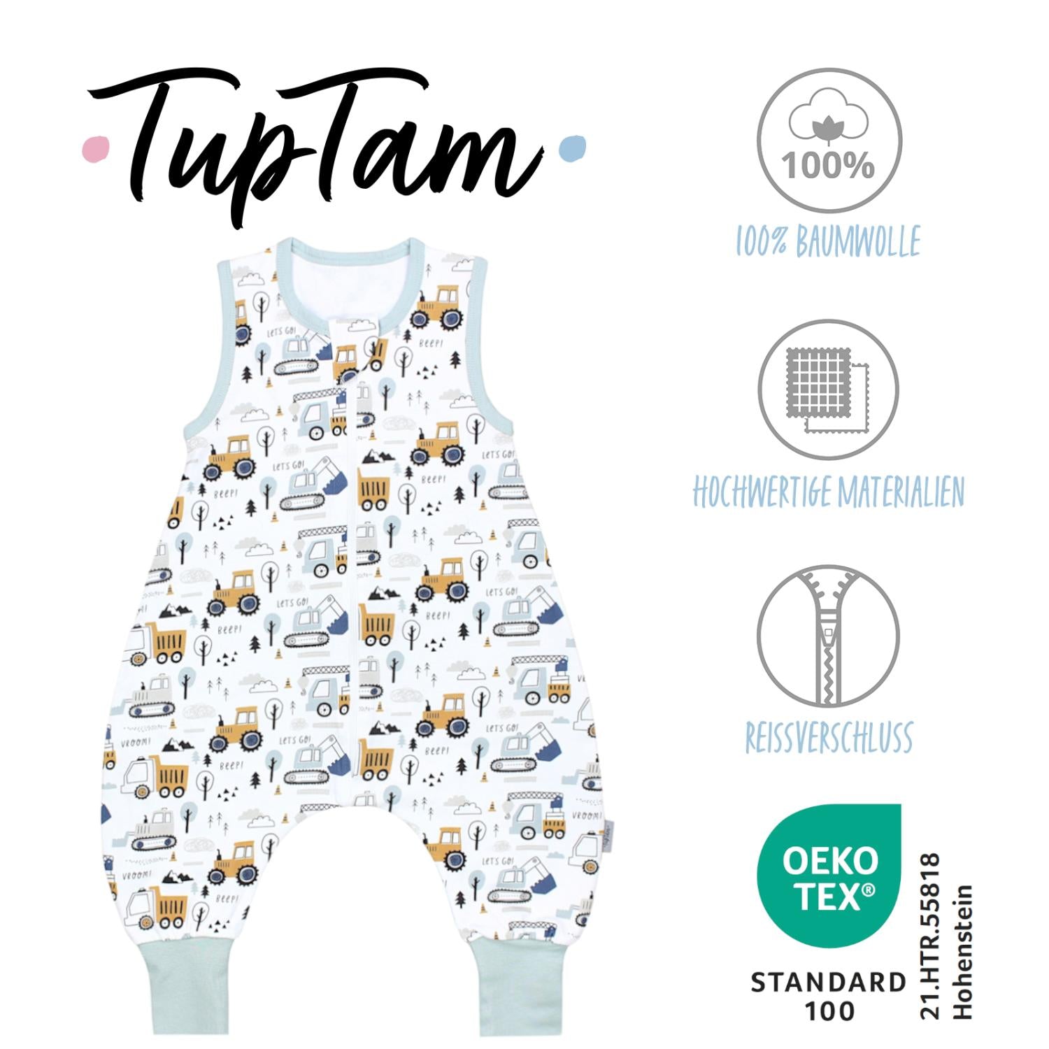 Schlafsack mit Beinen 0.5 TOG
