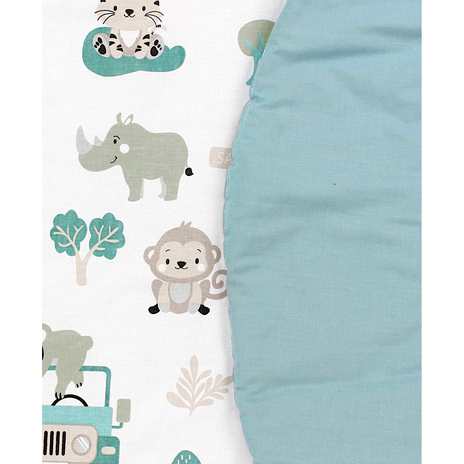 Gepolsterte XXL Krabbeldecke 120 x 120 cm