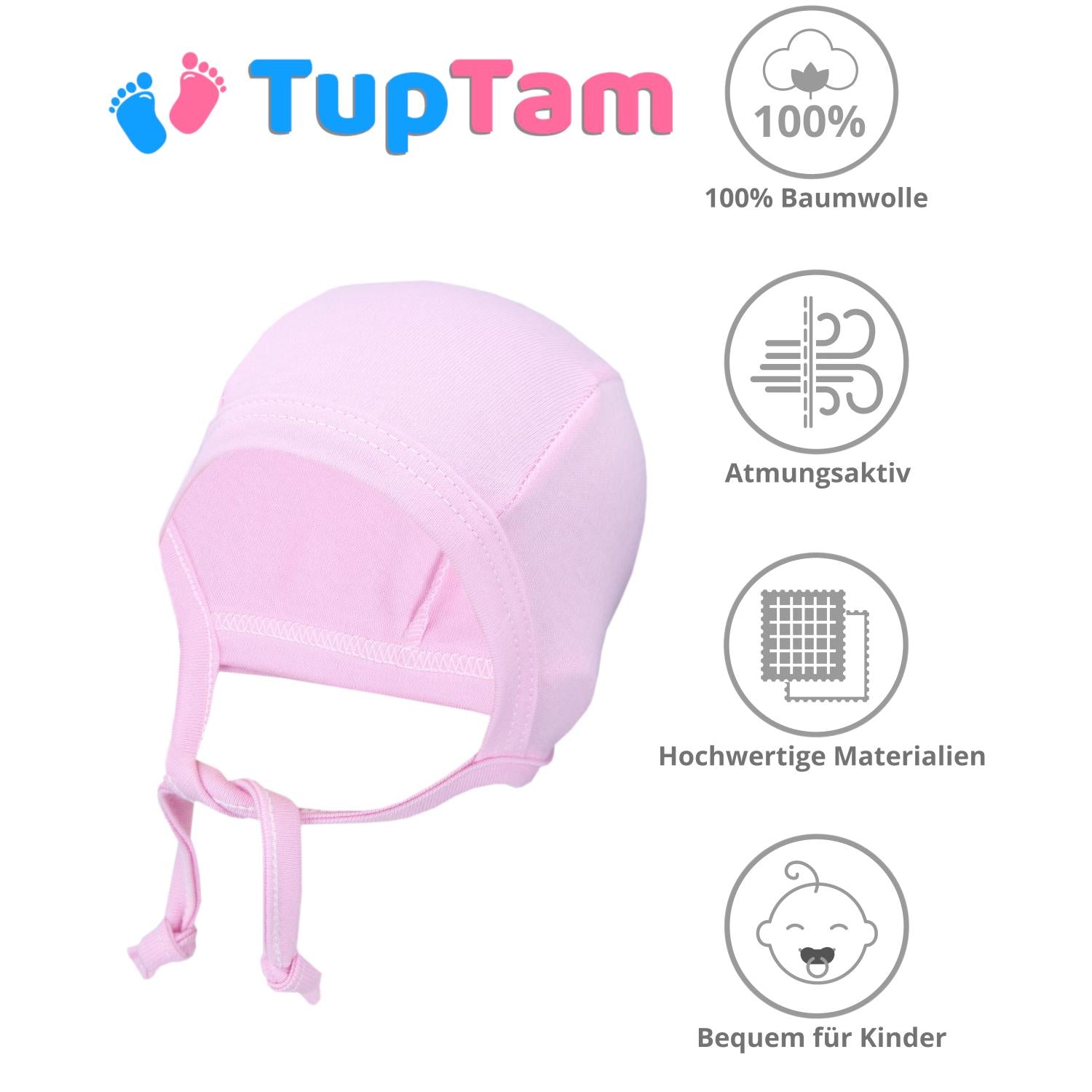 Erstlingsmütze - 2er Pack