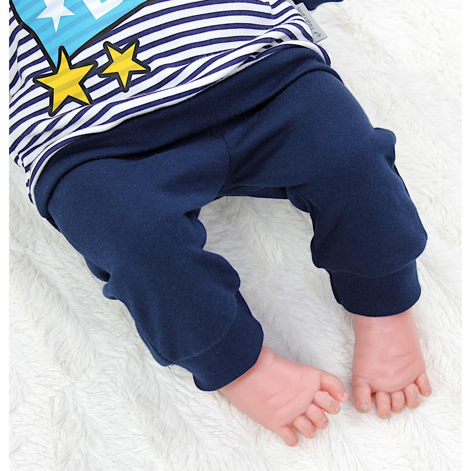 Baby Langarmshirt mit Aufdruck und Hose (2-teilig)