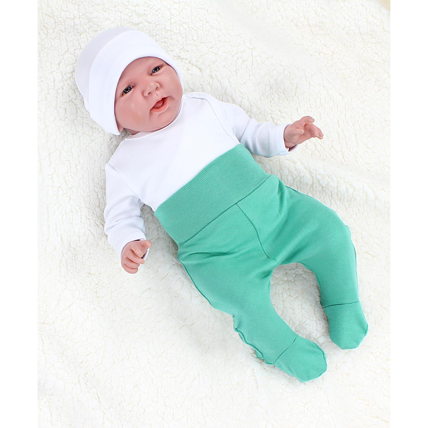 Strampelhose mit Fuß - 5er Set