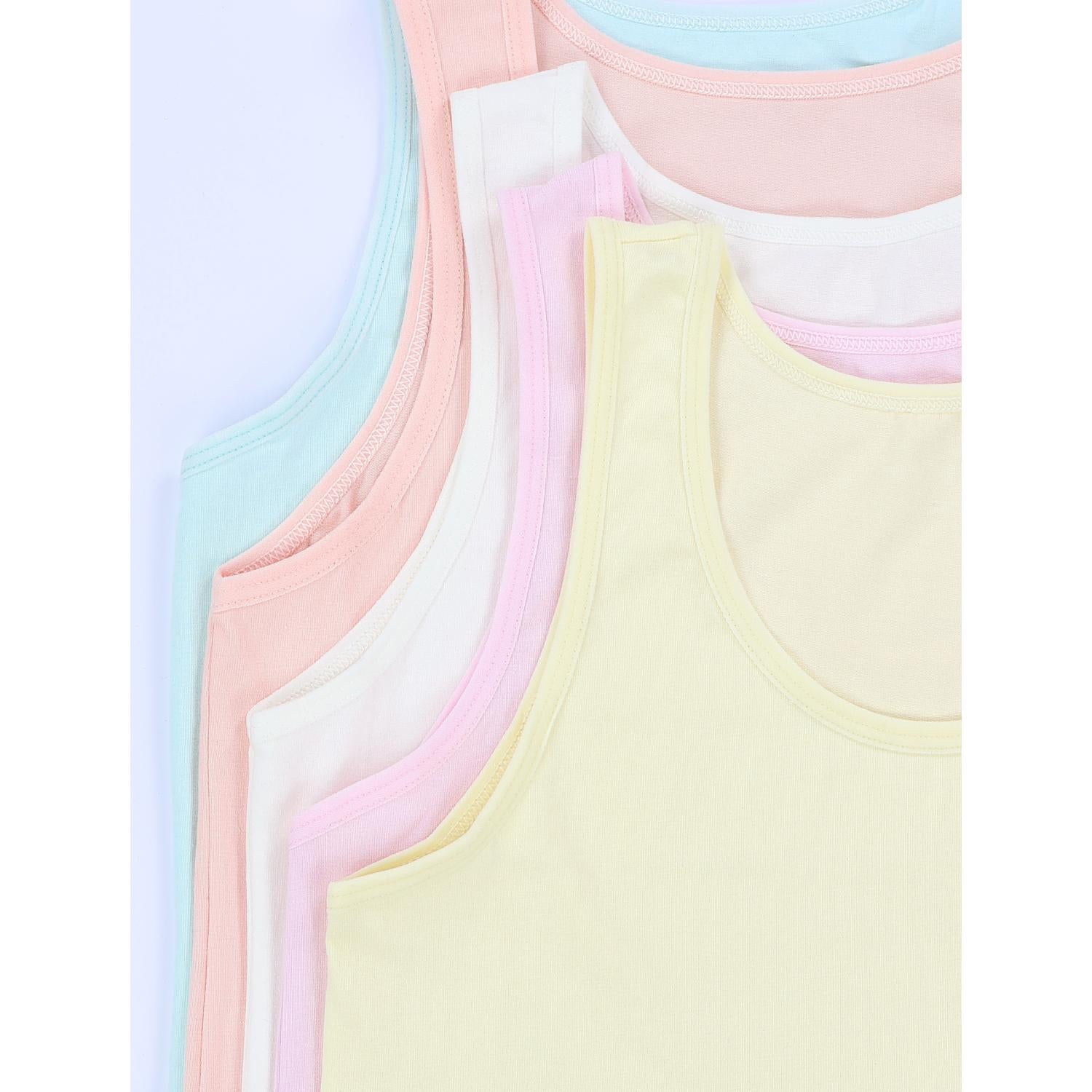 Unterhemd Ärmellos - 5er Set