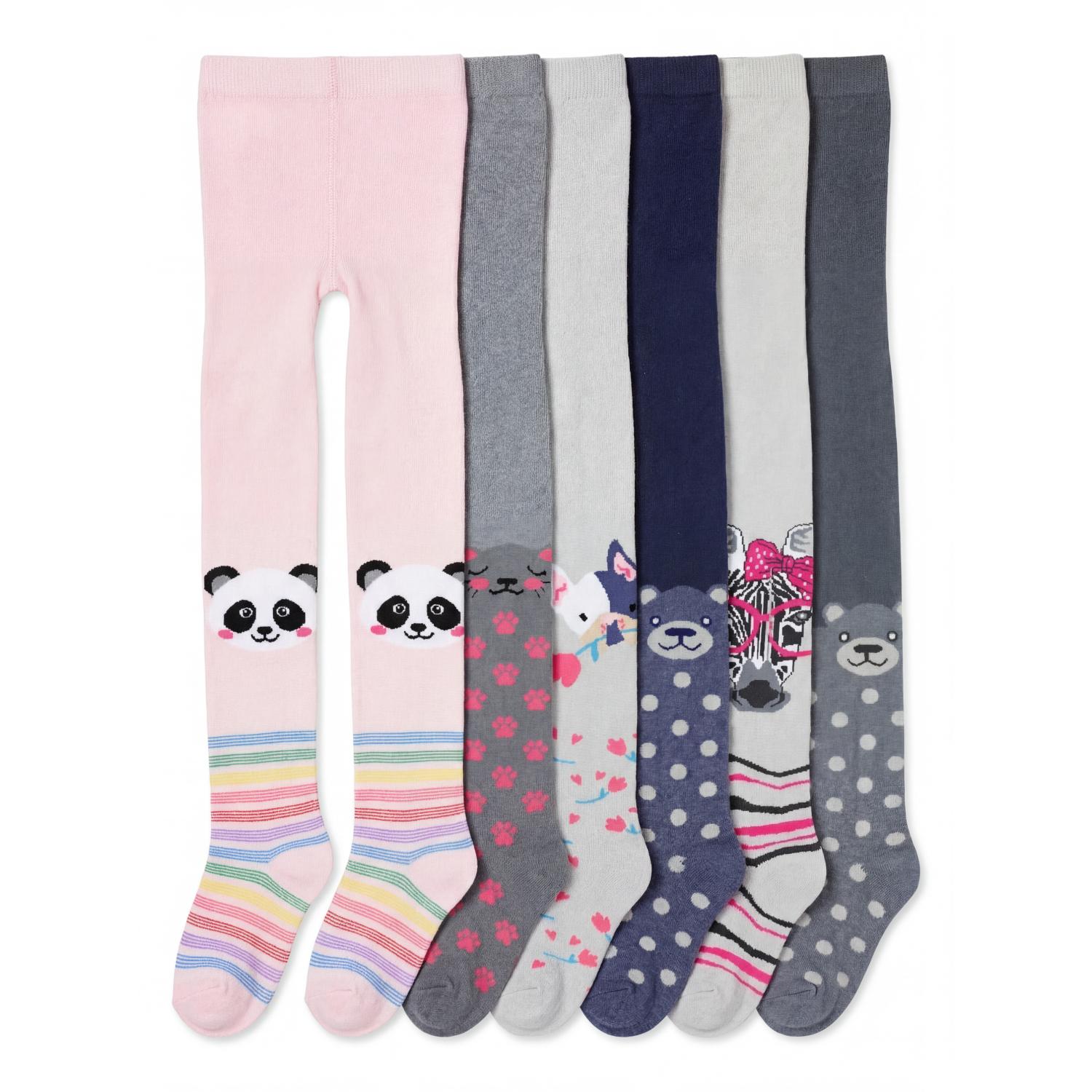 Strickstrumpfhosen- 6er Set