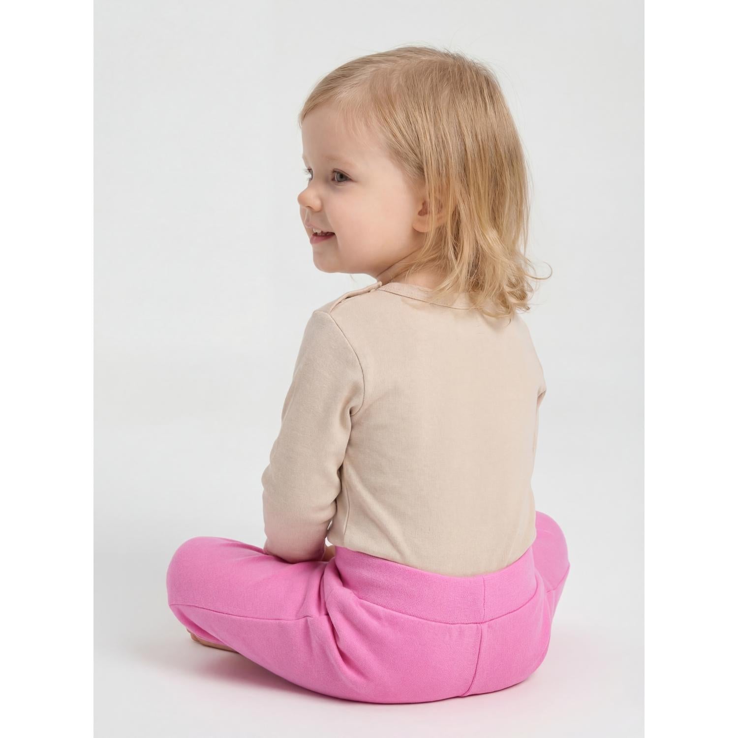 Langarm- Body mit Aufdruck - 5er Set