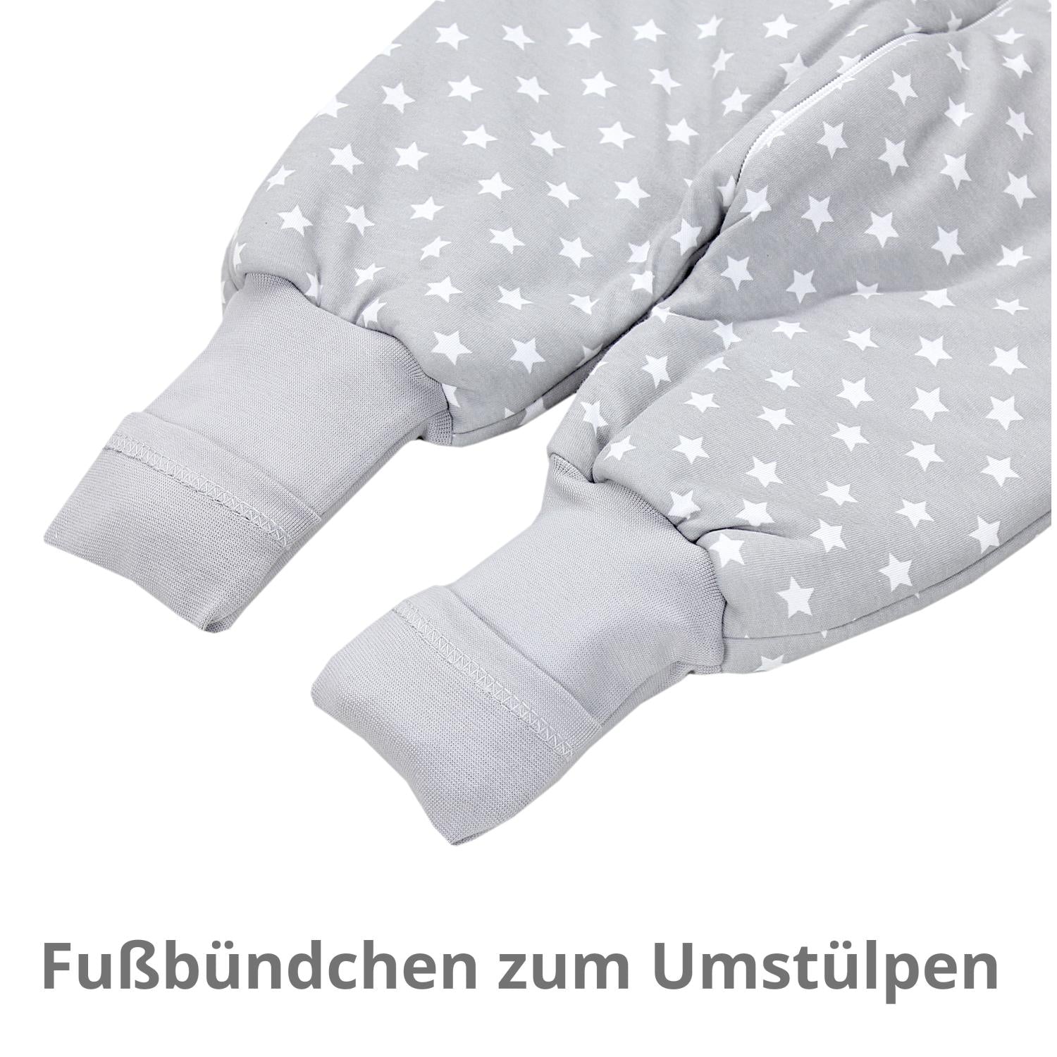 Baby Schlafsack mit Füßen Ganzjahresschlafsack 2,5 Tog