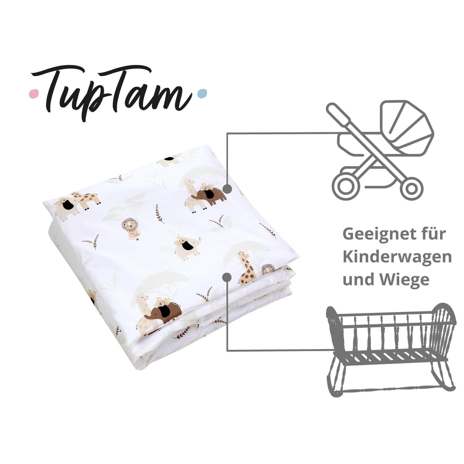 Bettdeckenset (4-teilig)