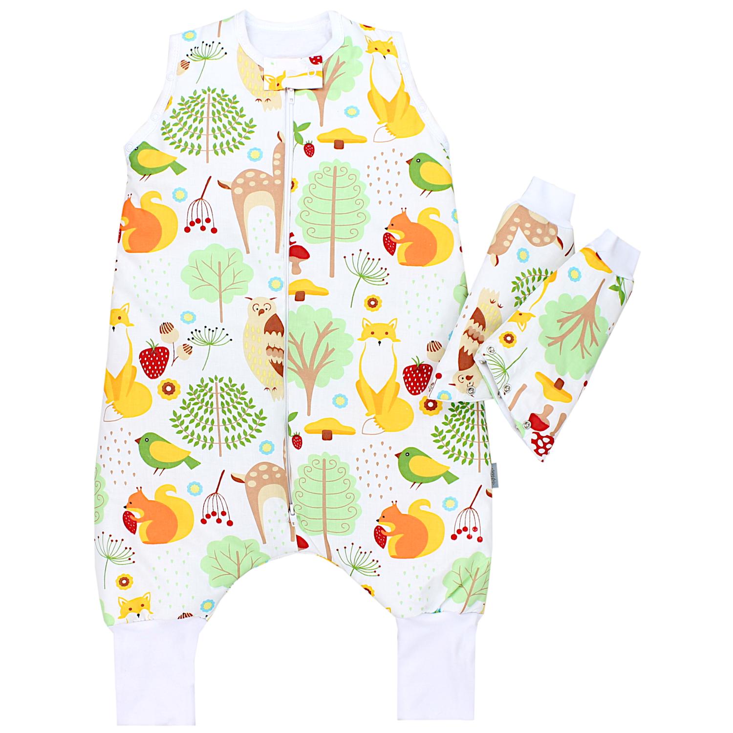 Schlafsack mit Beinen und Ärmeln, Winterschlafsack 2,5 TOG