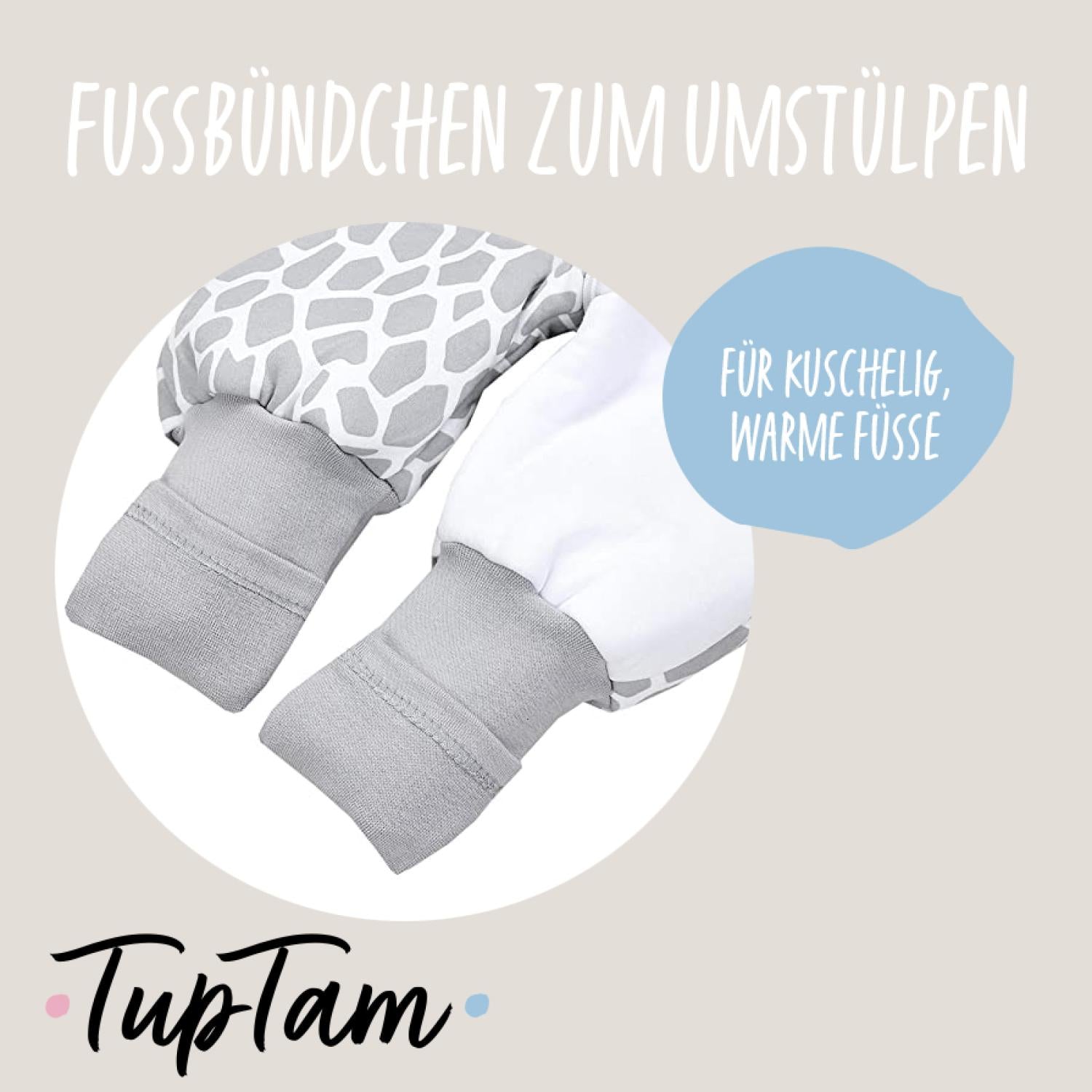 Baby Schlafsack mit Füßen Ganzjahresschlafsack 2,5 Tog