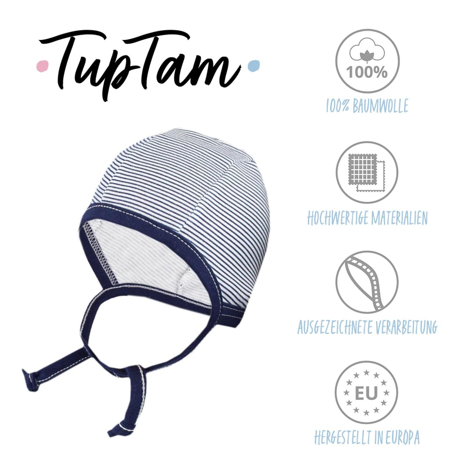 Erstlingsmütze - 2er Pack