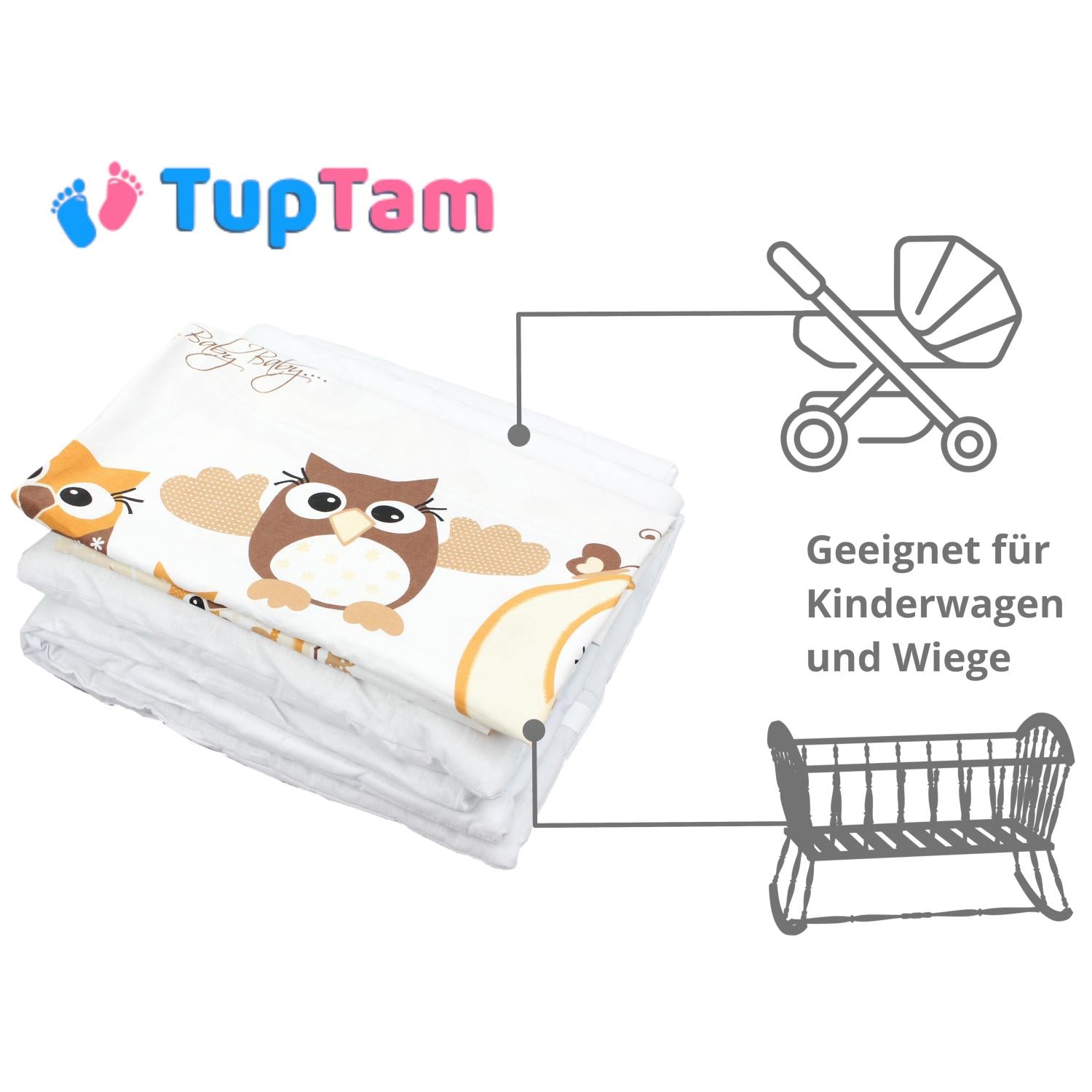 Bettdeckenset (4-teilig)