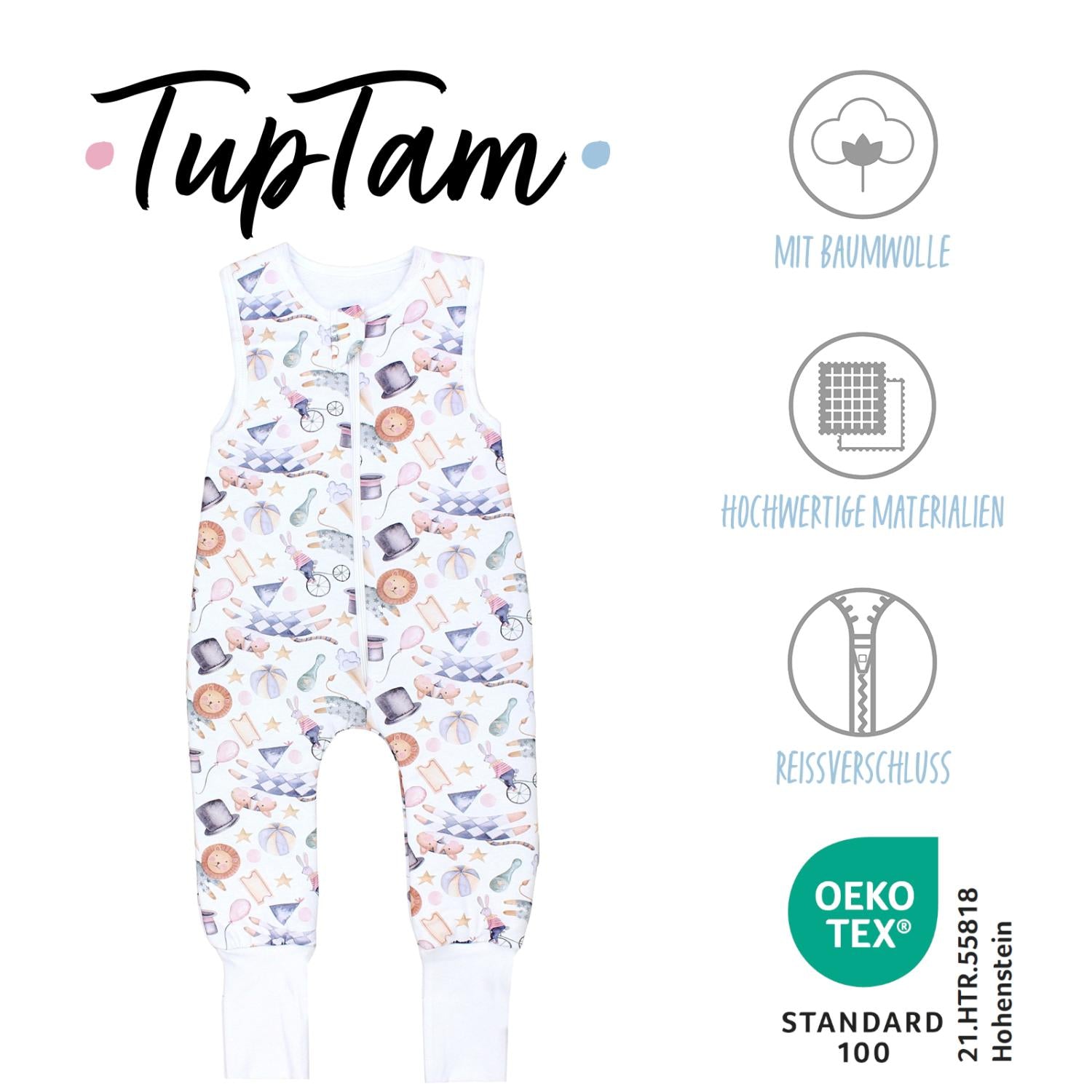 Schlafsack mit Füßen 2.5 TOG