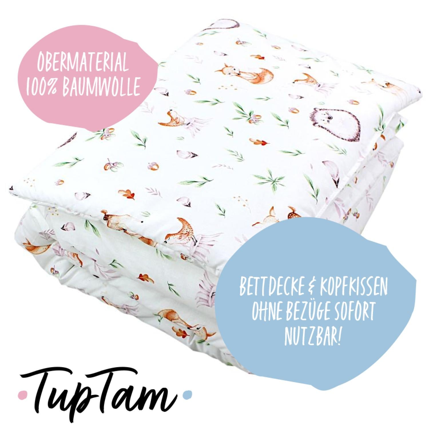 Bettdecken Set Ganzjahresdecke (2-teilig)