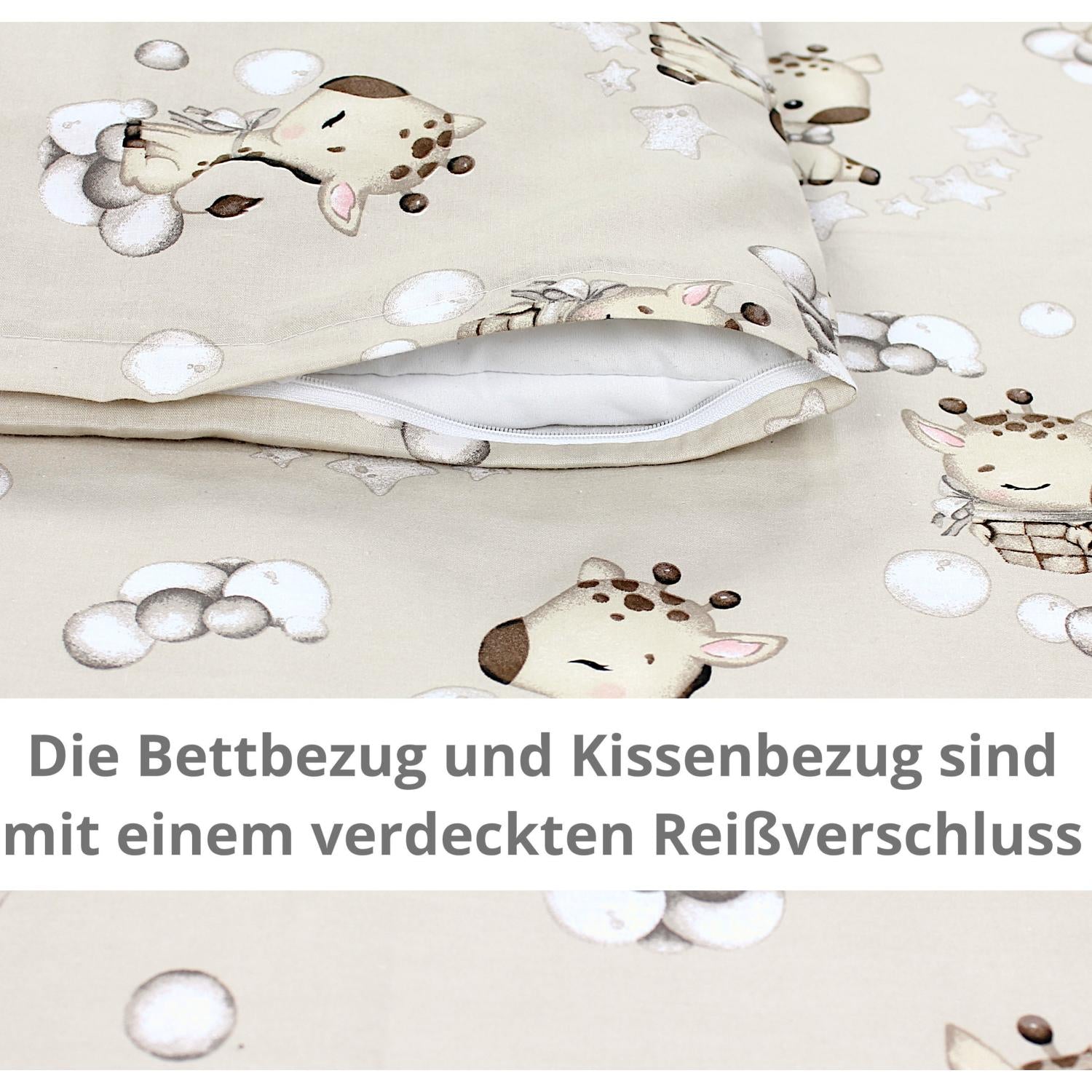 Bettdeckenset (4-teilig)