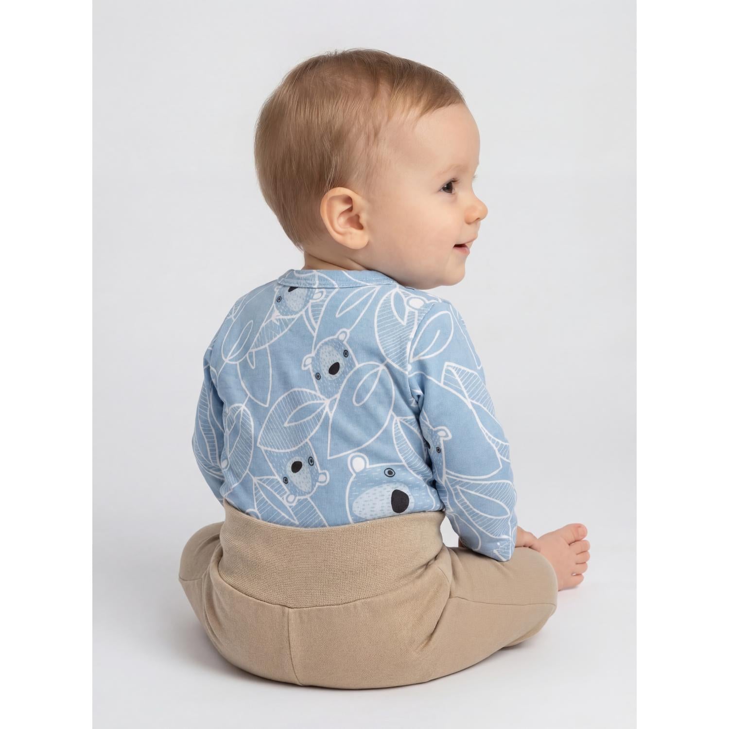 Langarm Wickelshirt - 5er Set