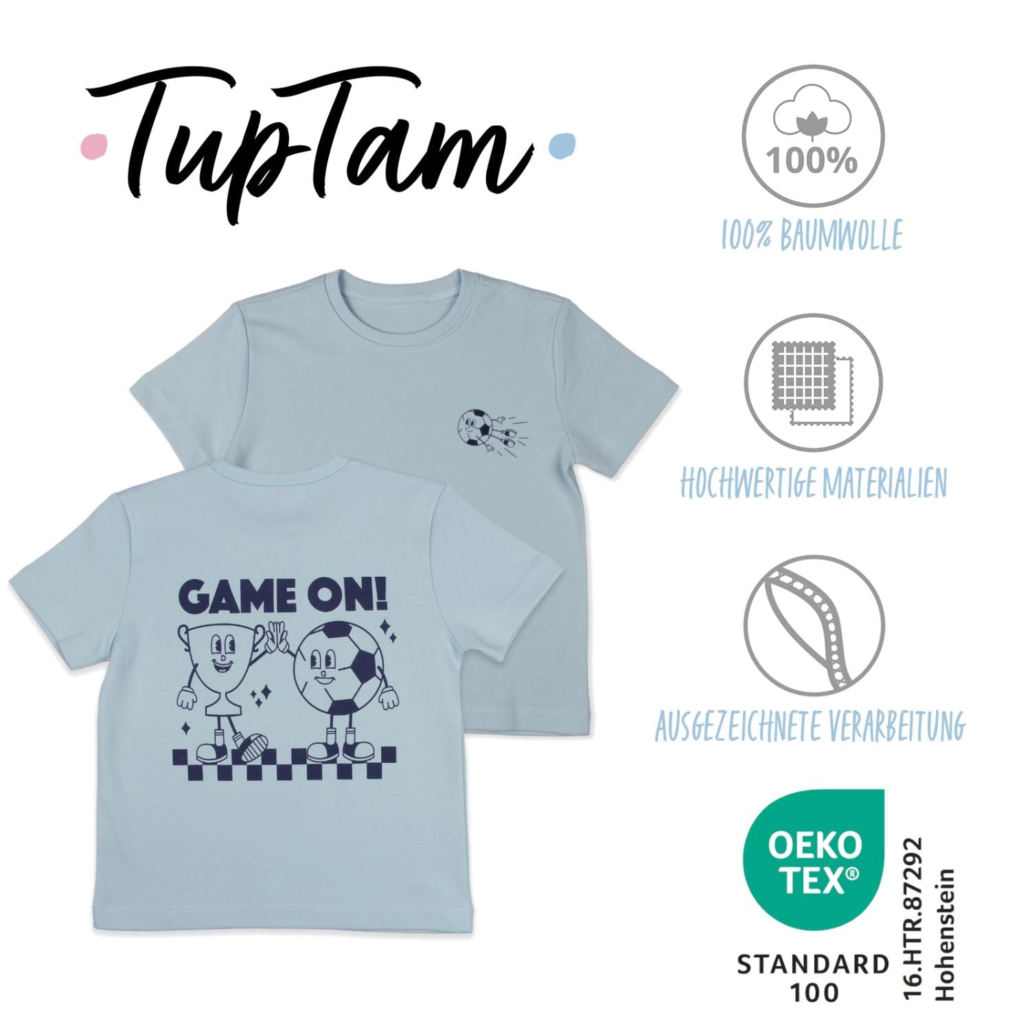 T- Shirt bedruckt Retro Rückenprint