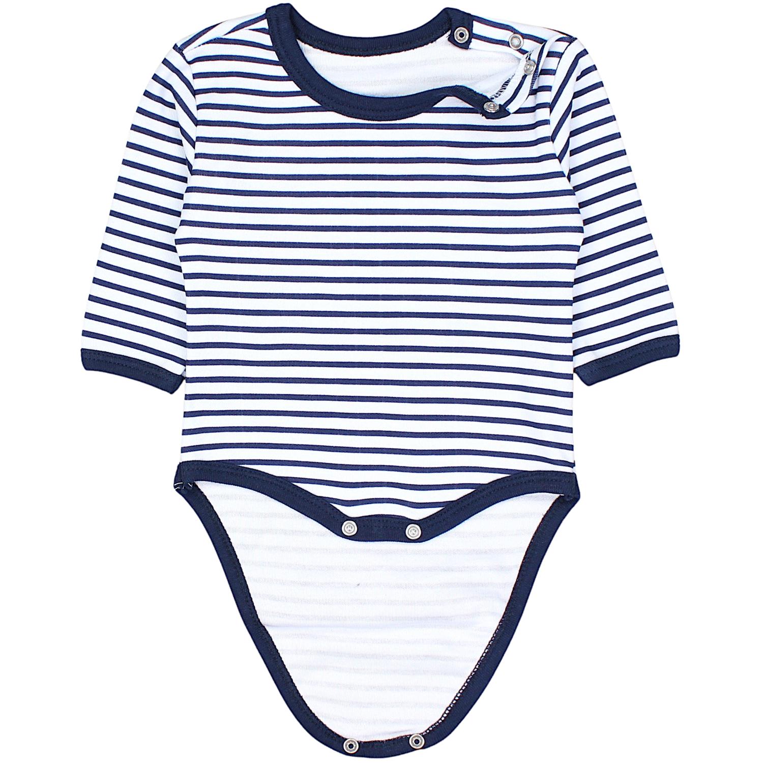 Langarm- Body mit Aufdruck - 5er Set