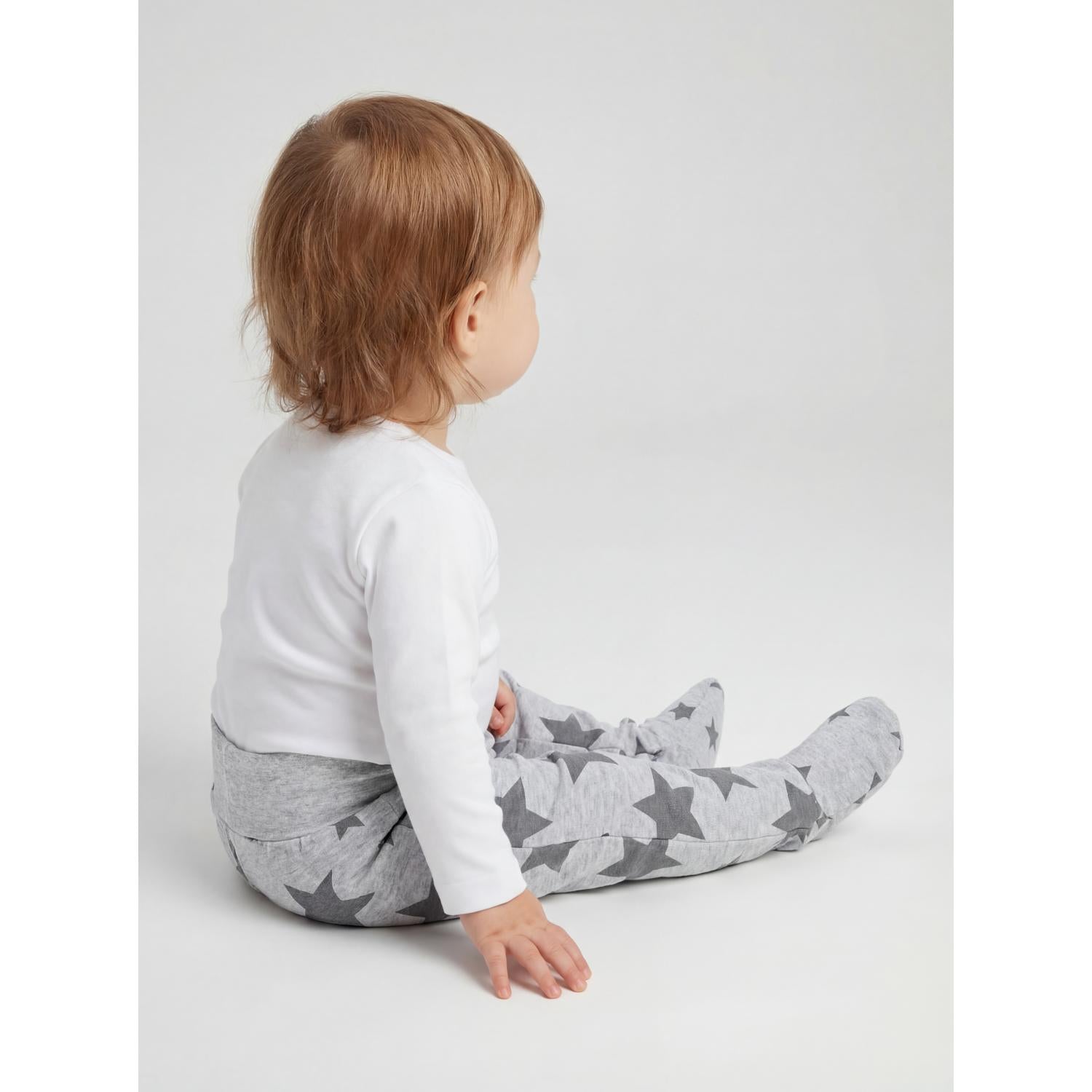 Strampelhose mit Fuß - 5er Set