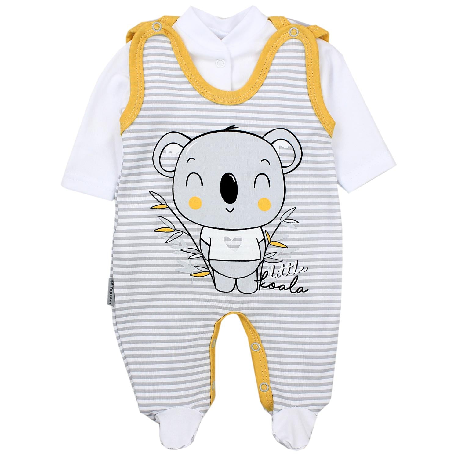 Strampler mit Langarmshirt- Set