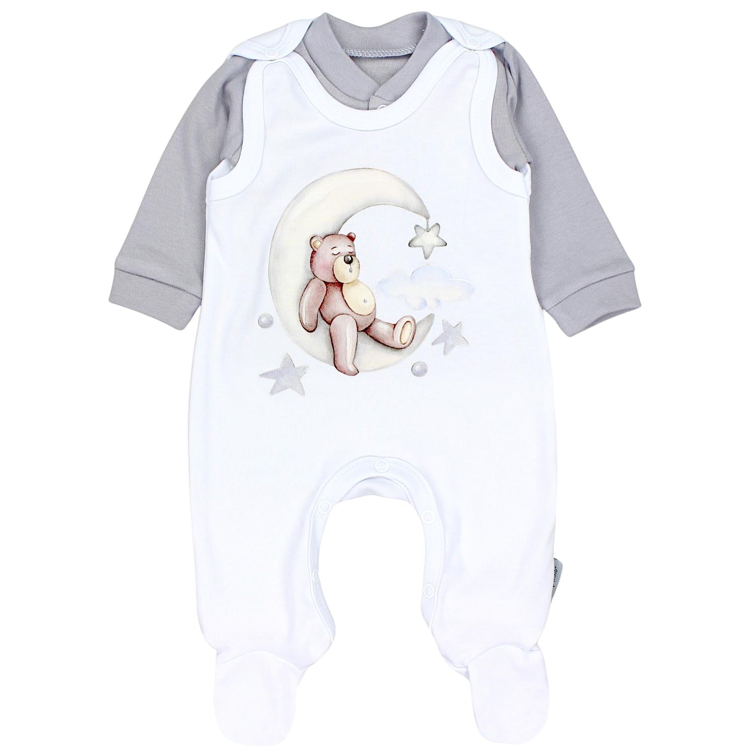 Strampler mit Langarmshirt- Set