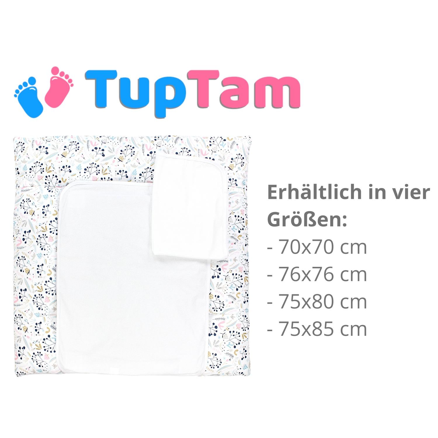 Wickelauflage (inkl. 2 Frotteebezüge)