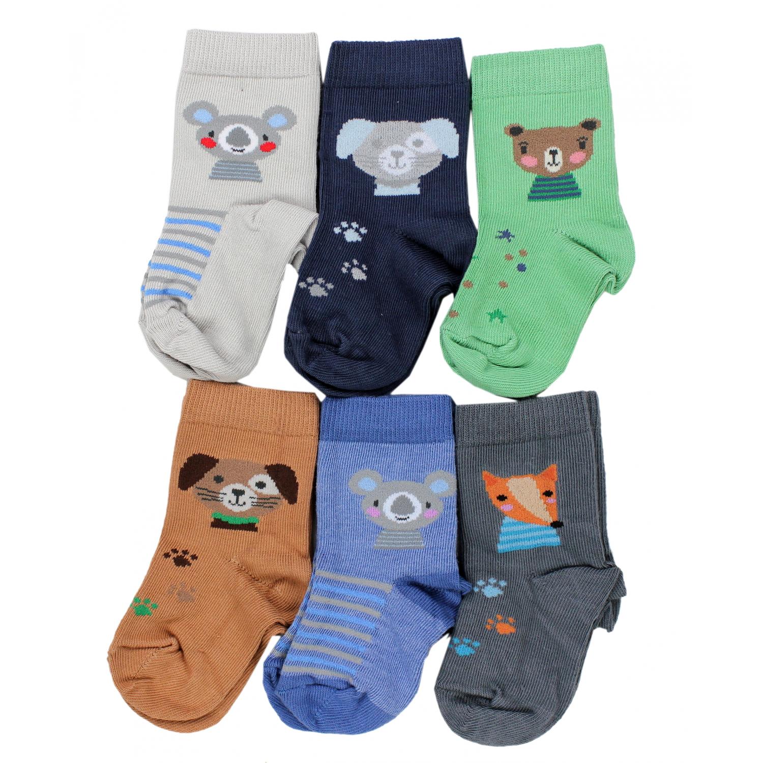 Kinder Socken - 6er Set