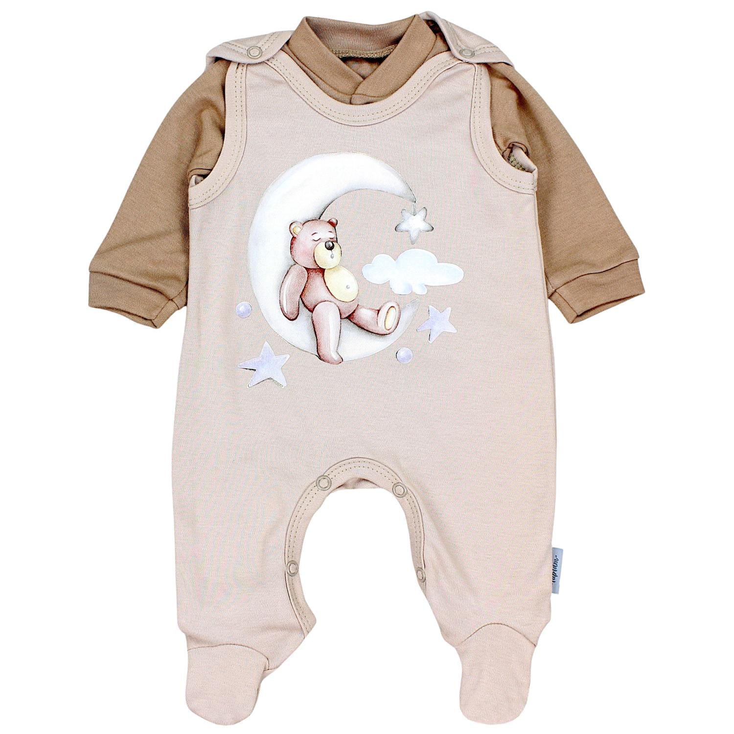 Strampler mit Langarmshirt- Set