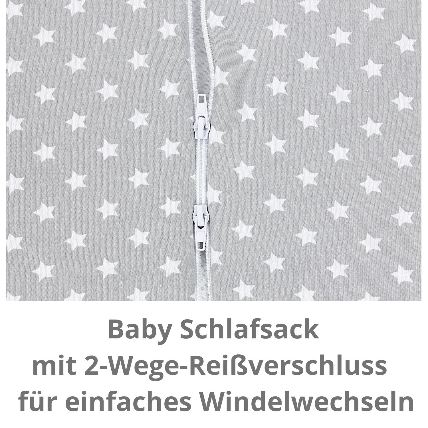 Baby Schlafsack mit Füßen Ganzjahresschlafsack 2,5 Tog