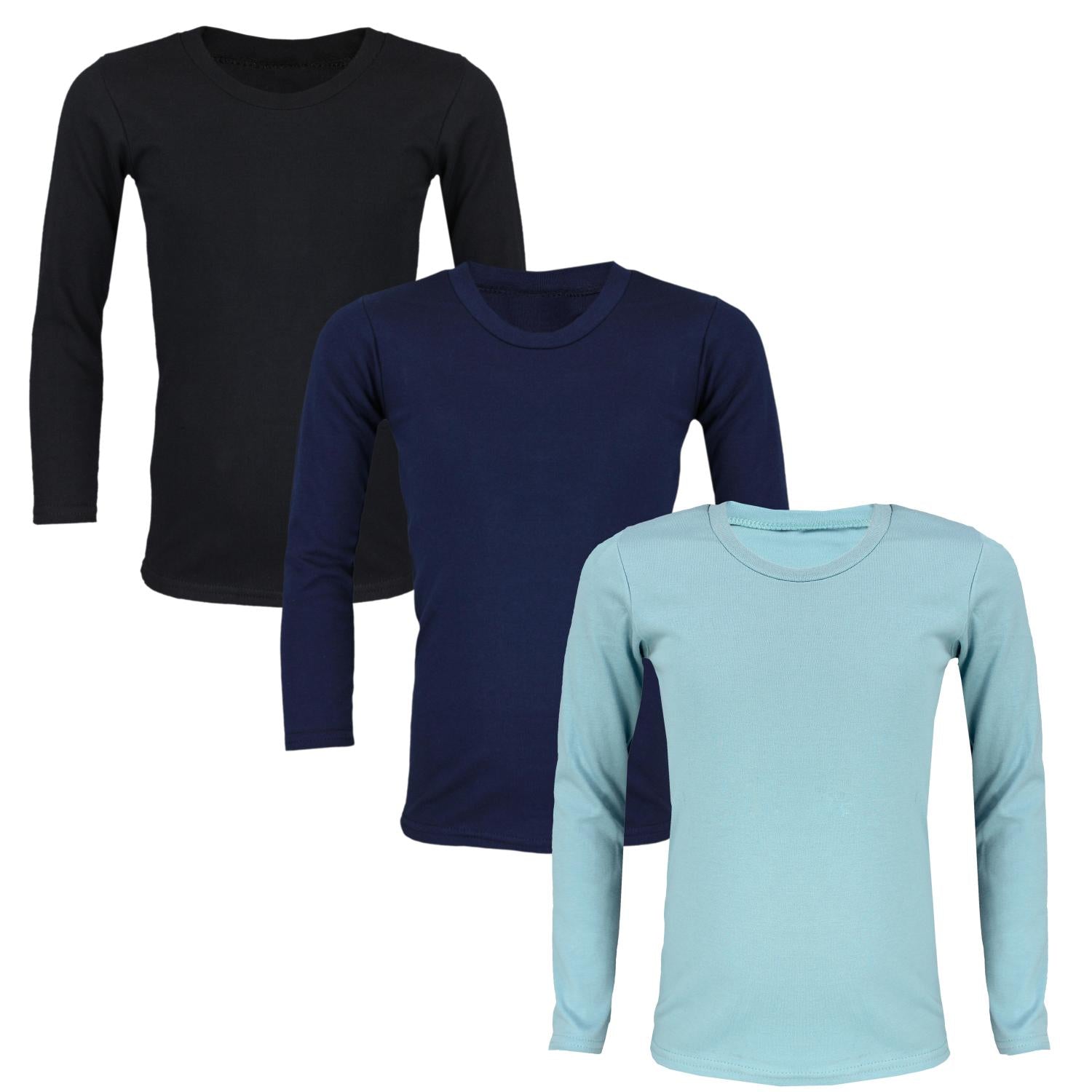 Unterhemd Langarm - 3er Set