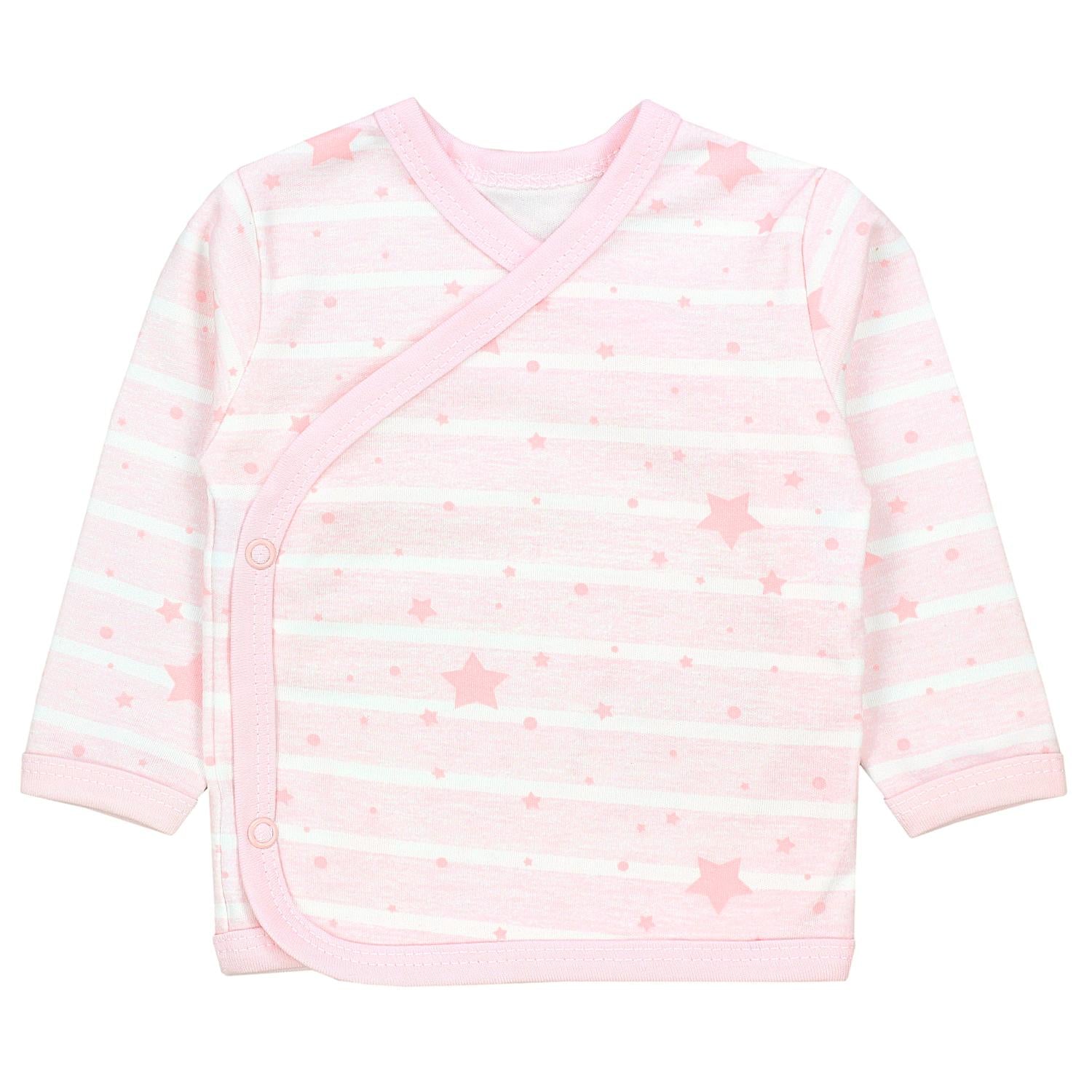 Baby Wickelshirt Langarm - 5er Set