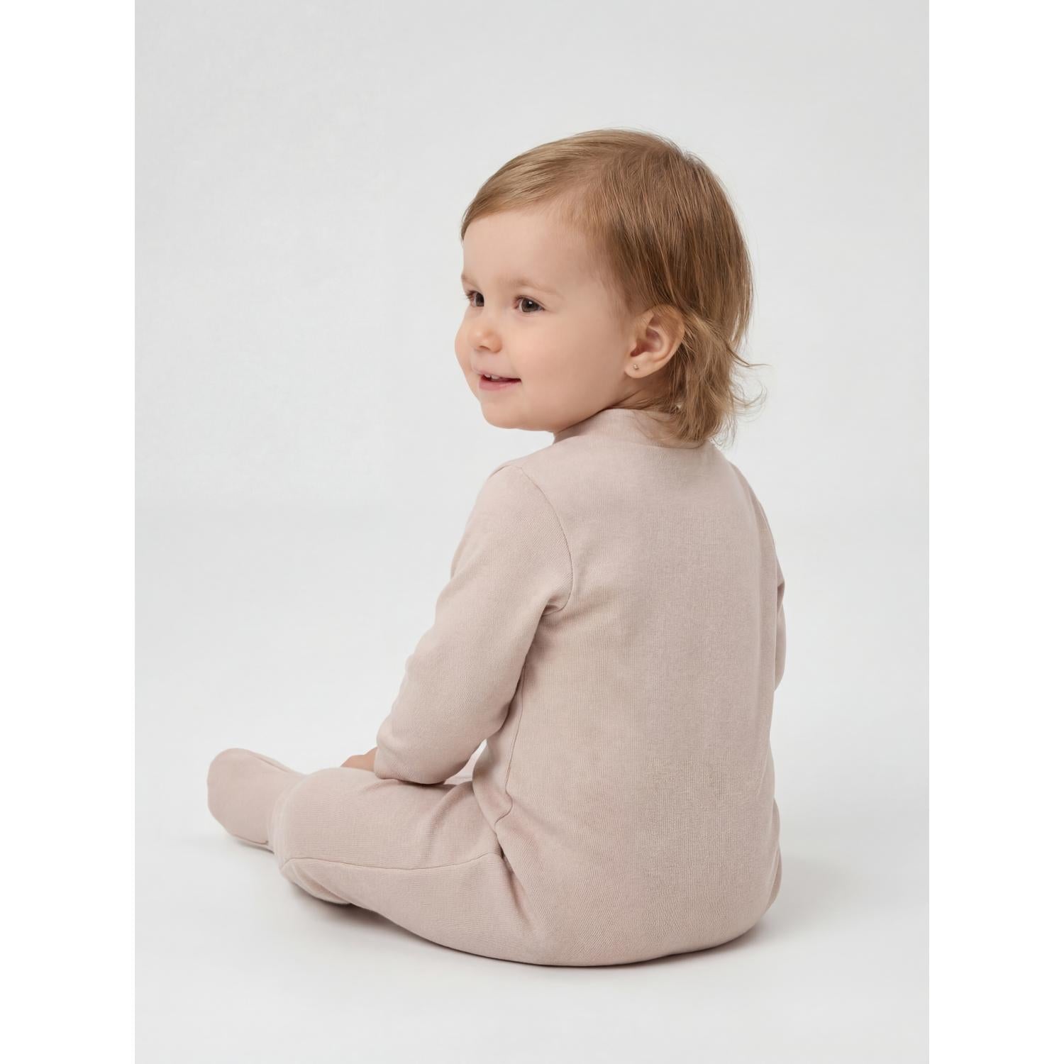 Schlafstrampler mit Fuß - 3er Set