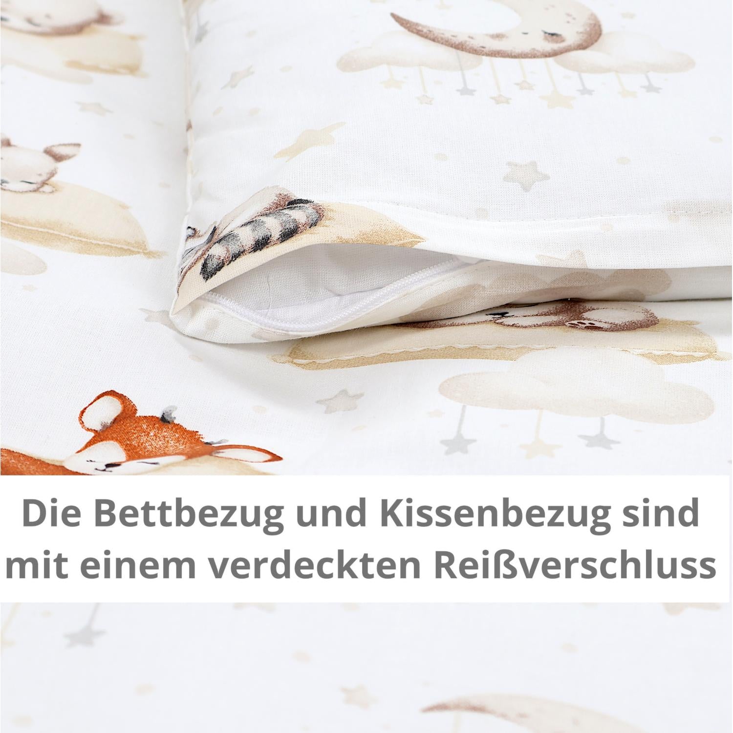 Bettdeckenset (4-teilig)