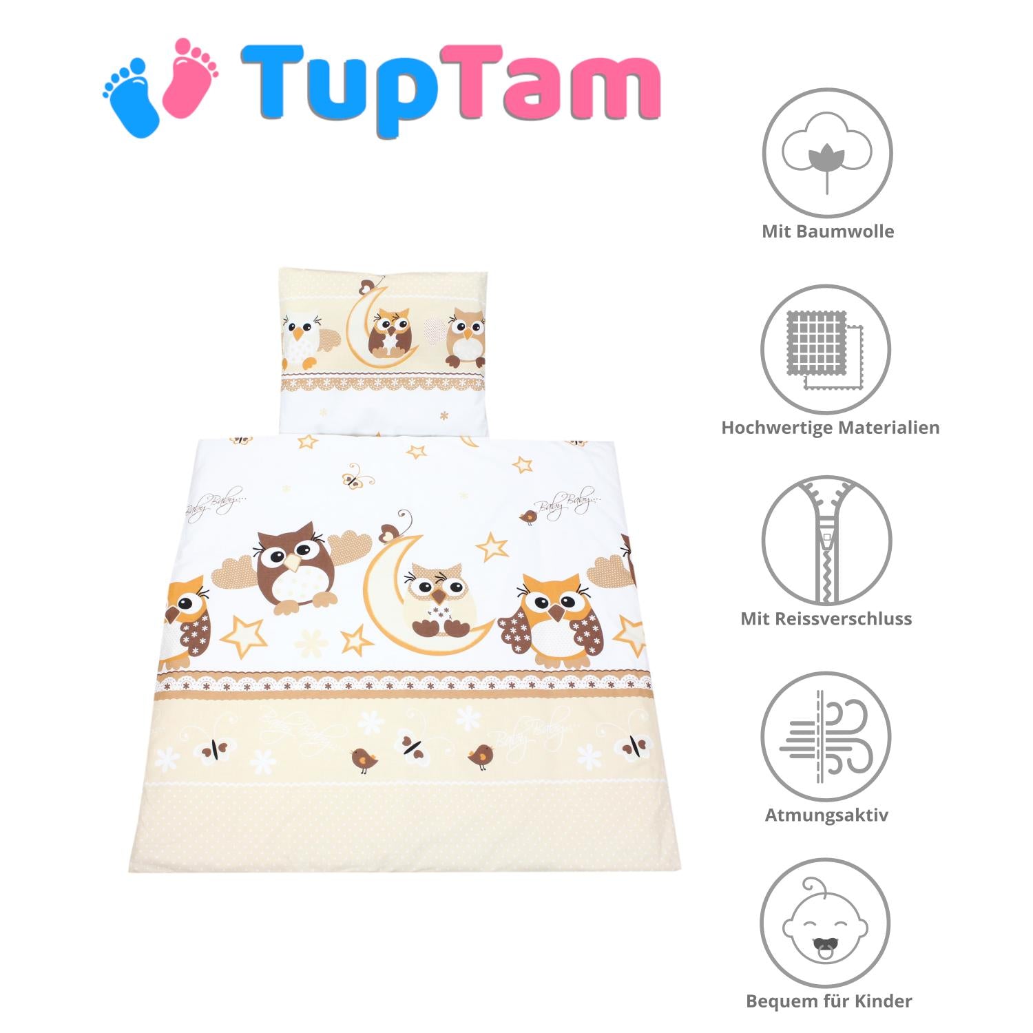 Bettdeckenset (4-teilig)