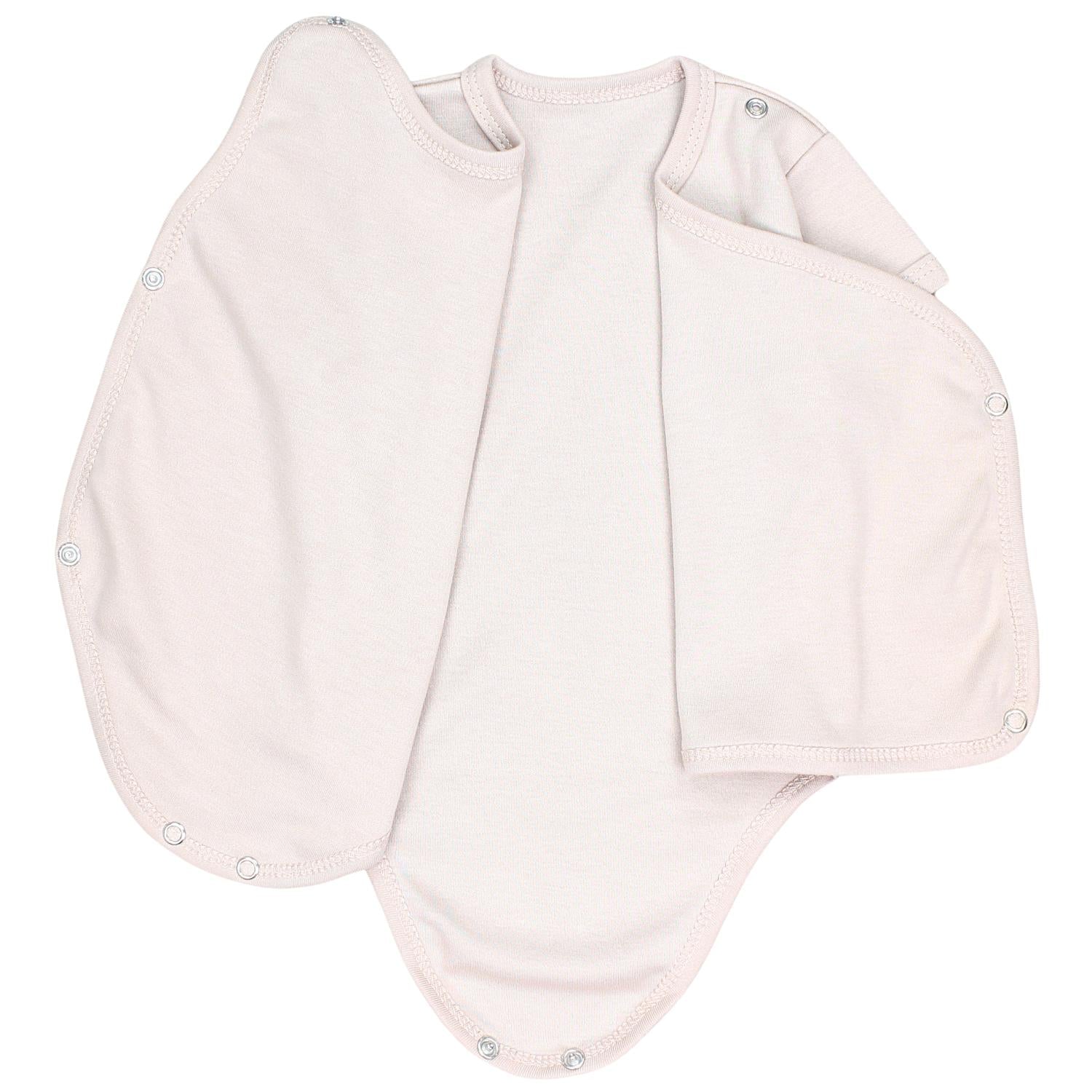 Baby Kurzarm Wickelbody mit Aufdruck - 5er Set