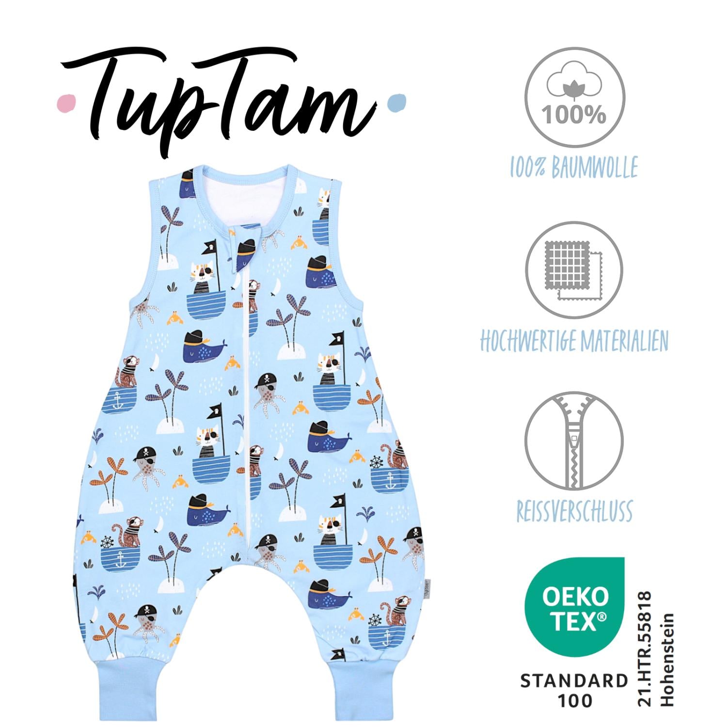 Schlafsack mit Beinen 0.5 TOG